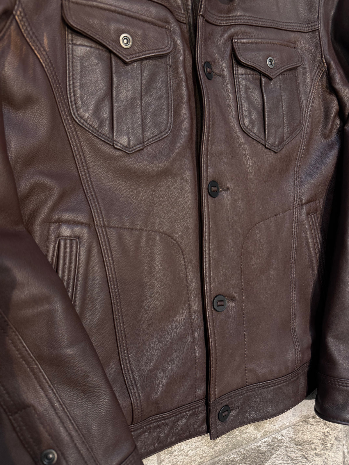 000’s Rielabo Bono Leather Jacket (S)