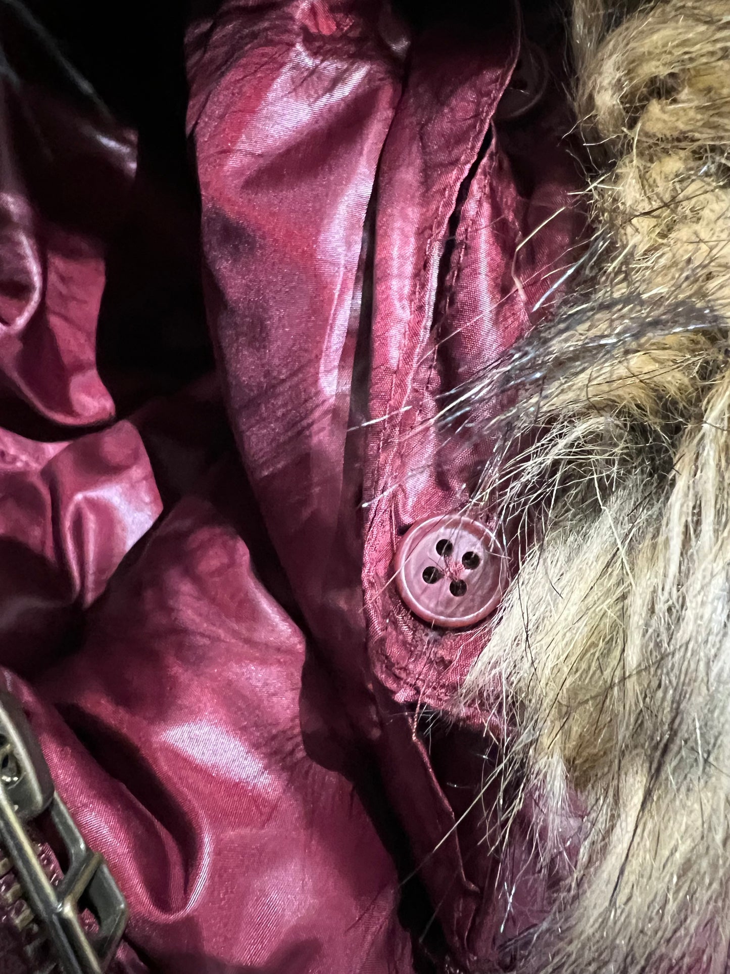 000’s MK Klein Homme Fur Puffer (M)