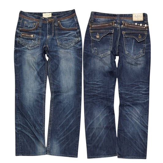 000’s Lolita Washed Bootcut Jeans (30”)