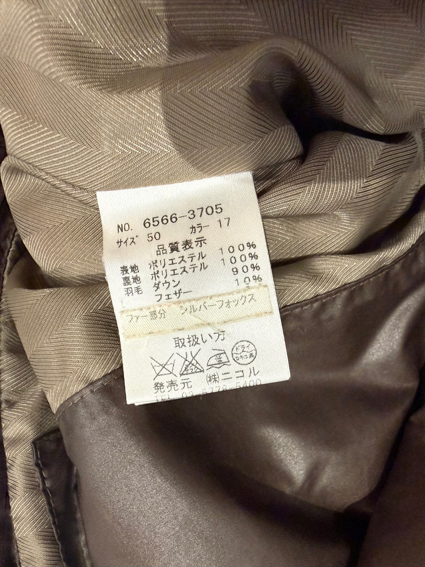 000’s Nicole Fox Fur Puffer (XL)