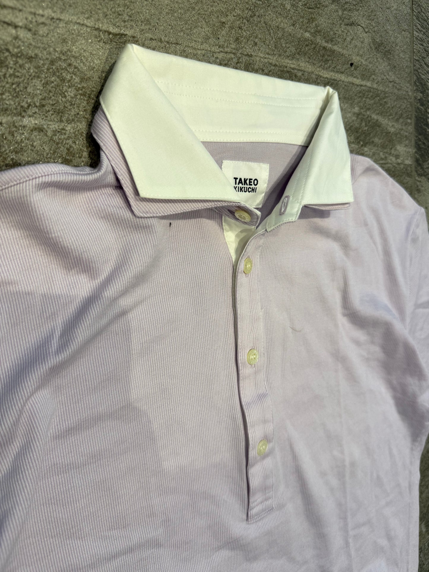 000’s Takeo Kikuchi Double Collar Polo (M)