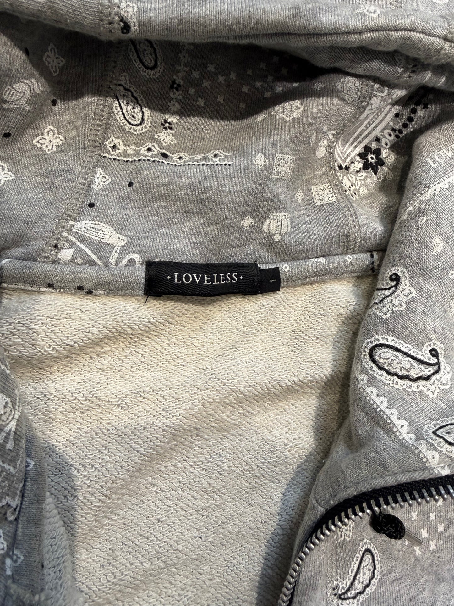 000’s Loveless Paisley Hoodie (XS-S)