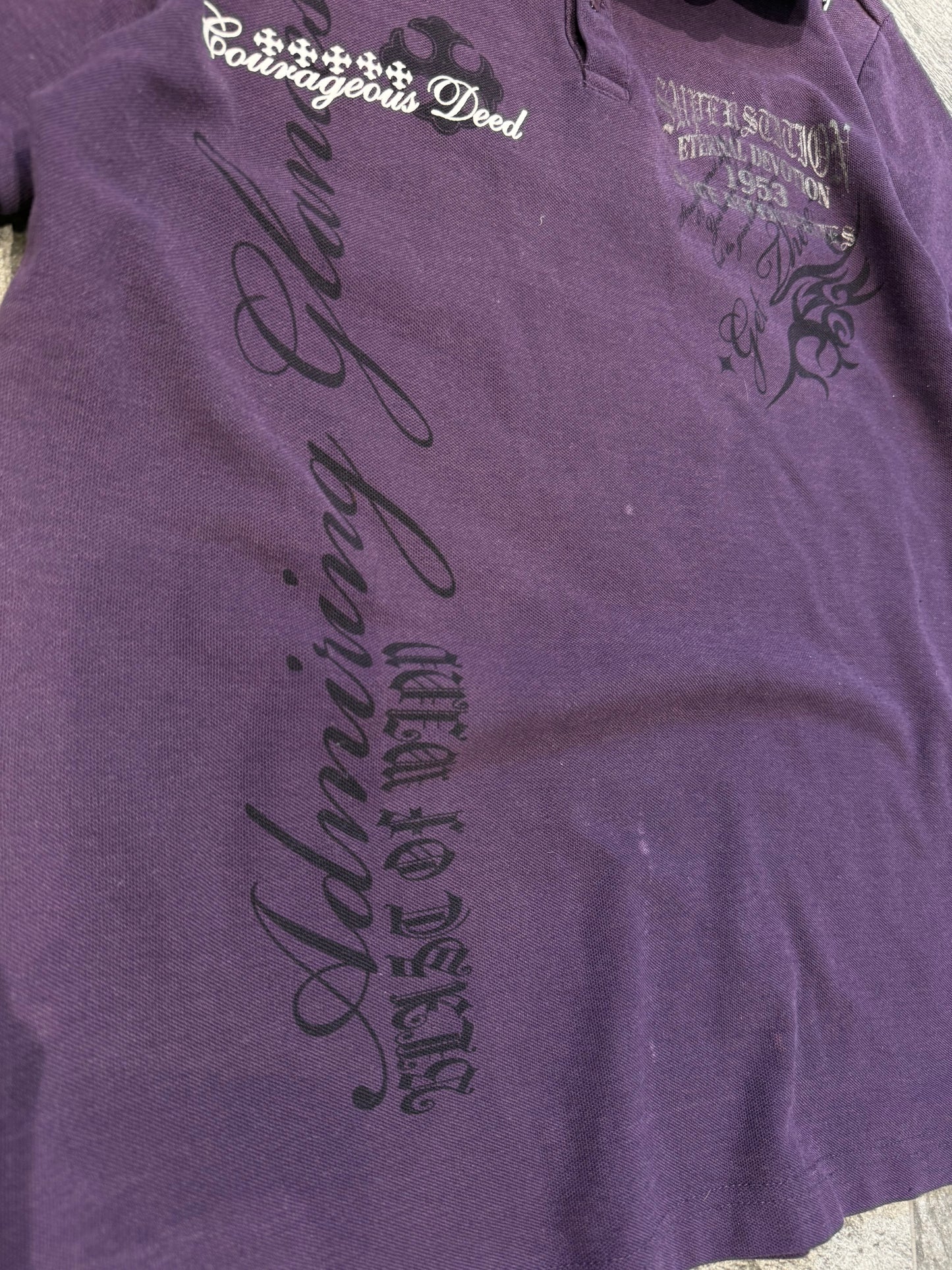 000’s Japanese Script Polo (M)