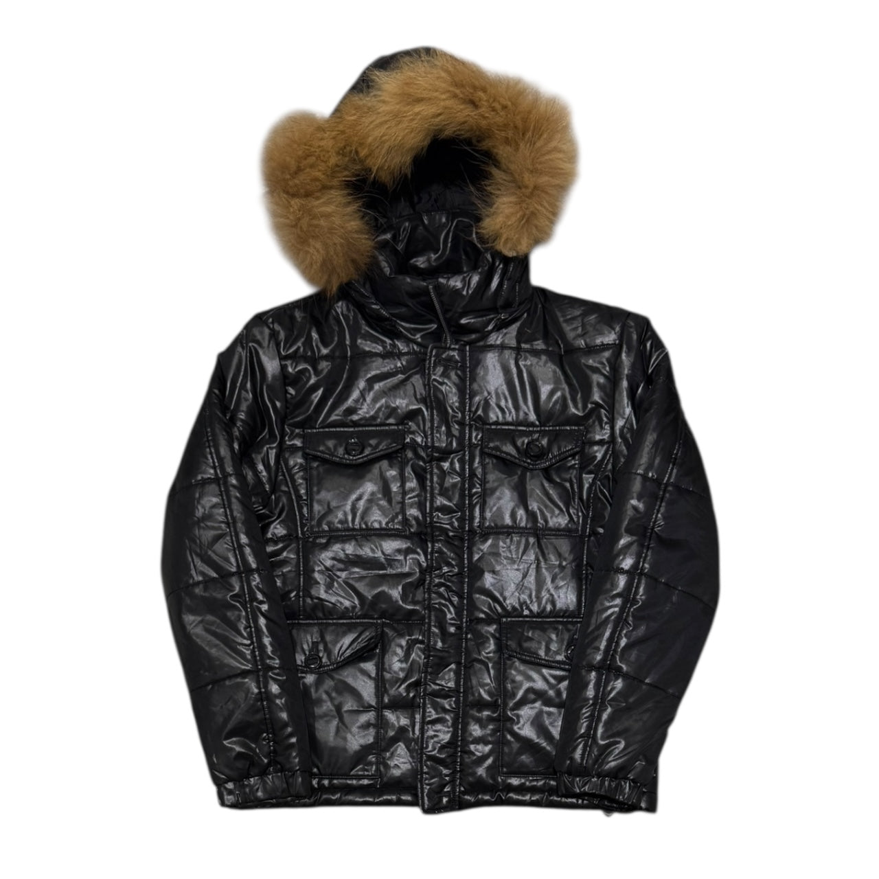 000’s Japanese Fur Hood Puffer (L)