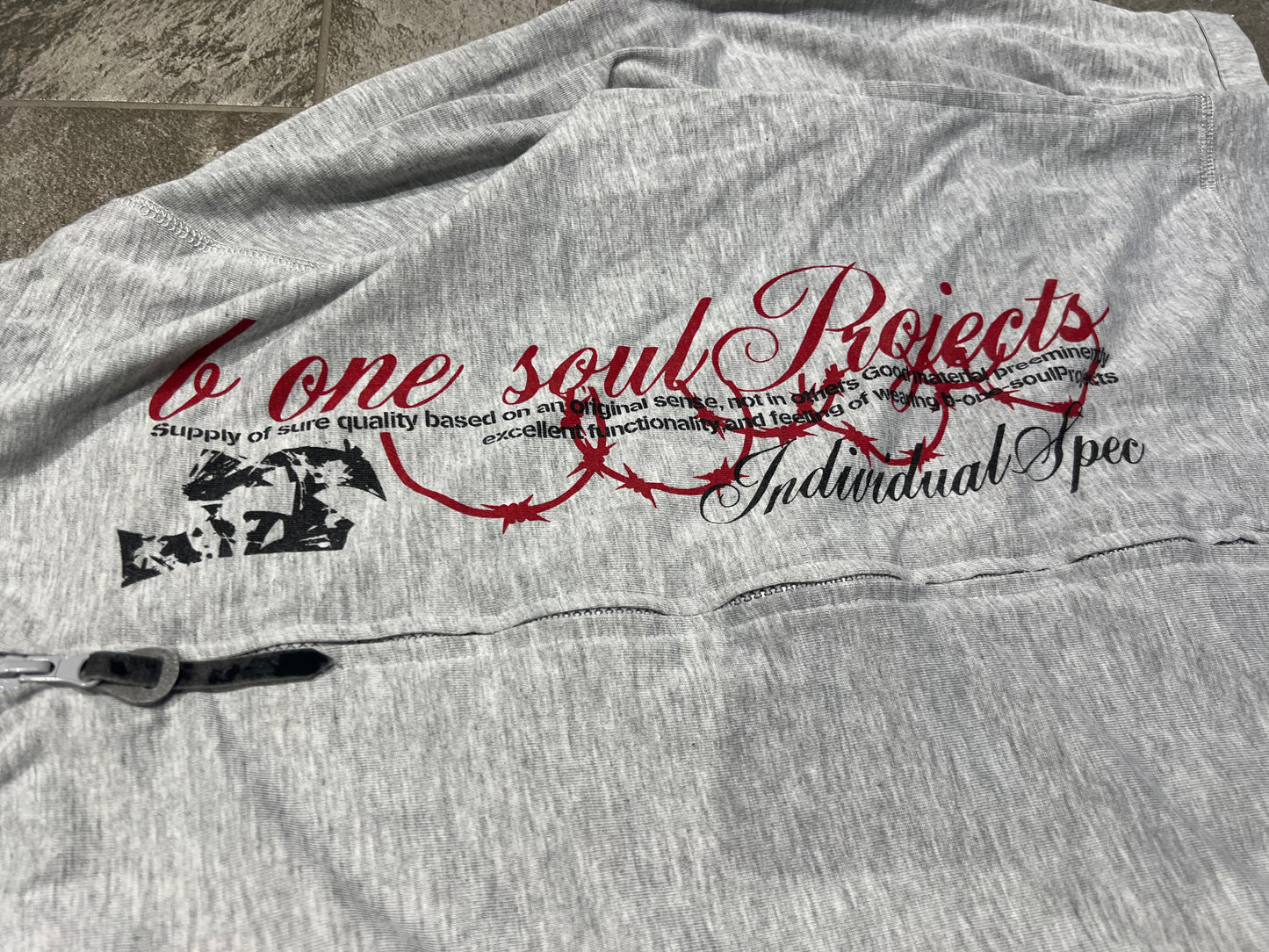 Be one soul projects plaid hoodie