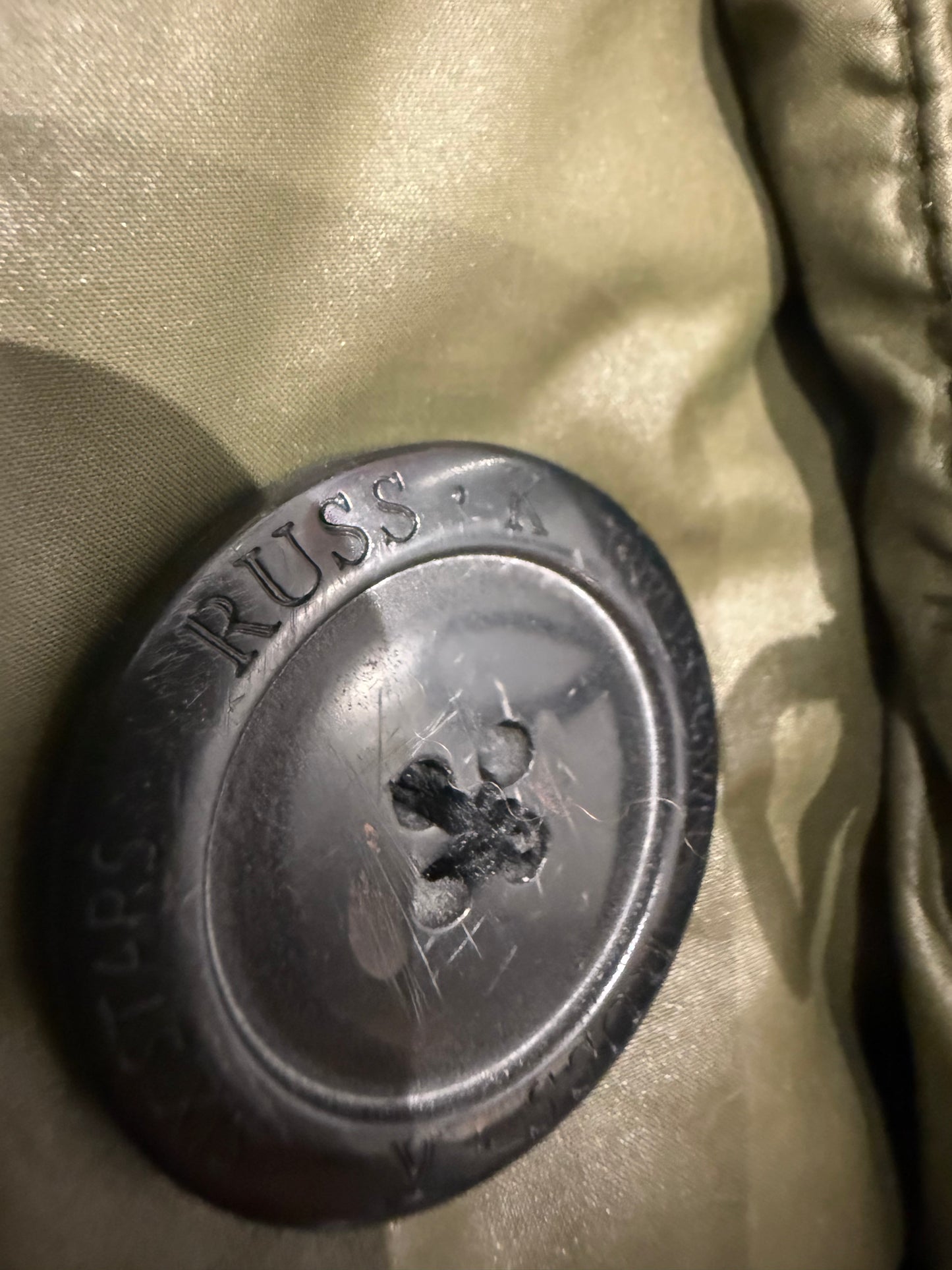 000’s Russ K Fur Hood Puffer (M)