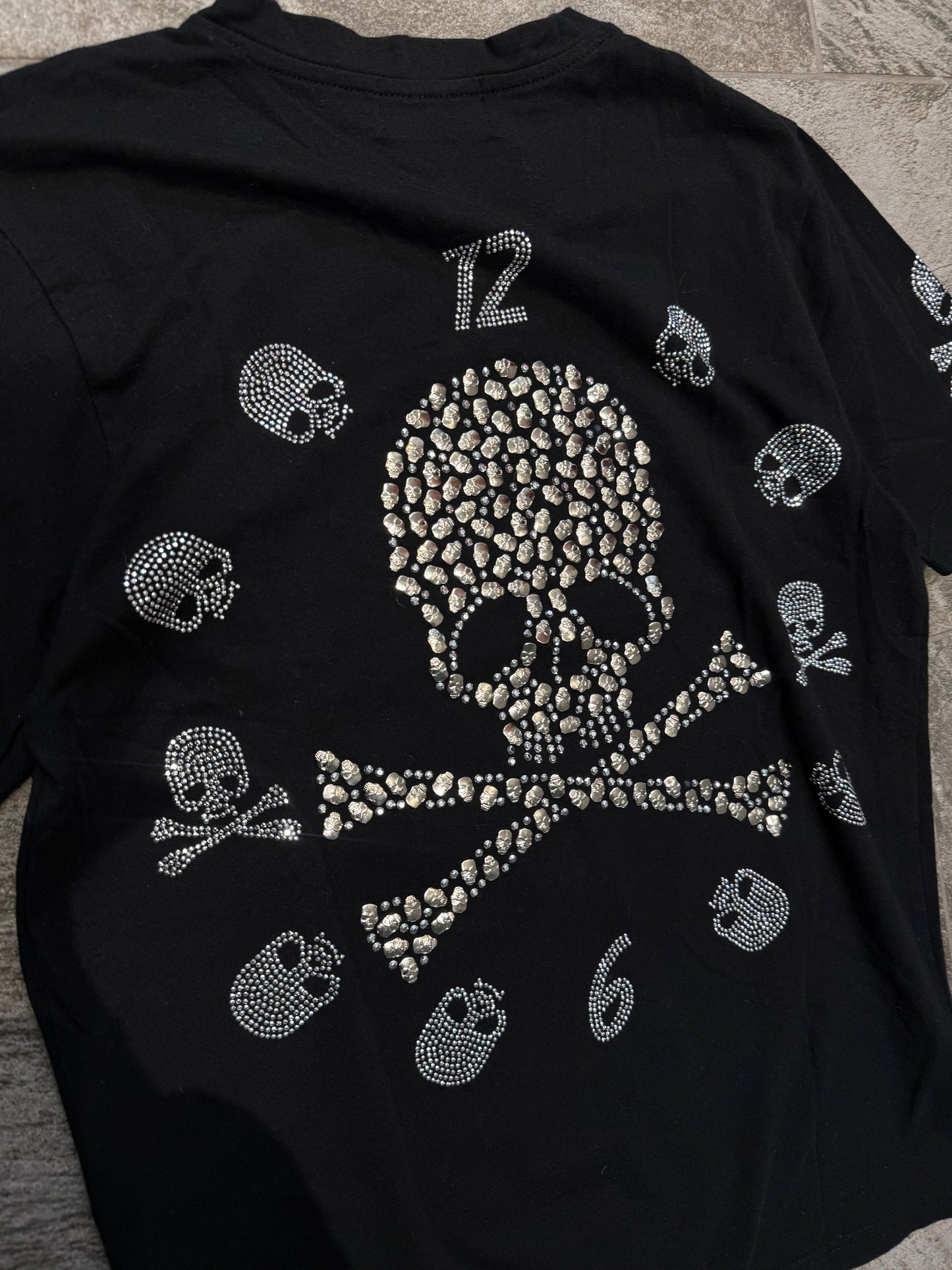 000’s Be Ambition Skull Tee (S)
