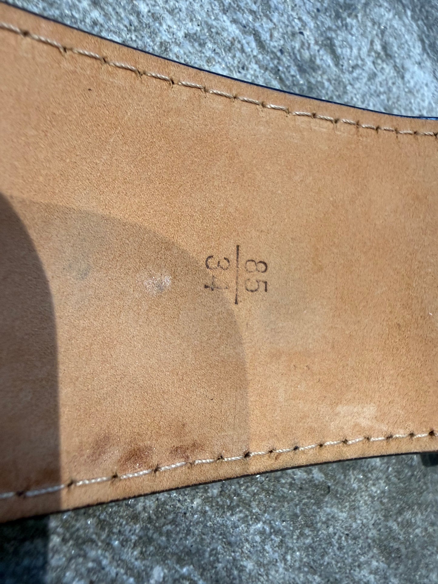 Vintage Louis Vuitton Santur Belt