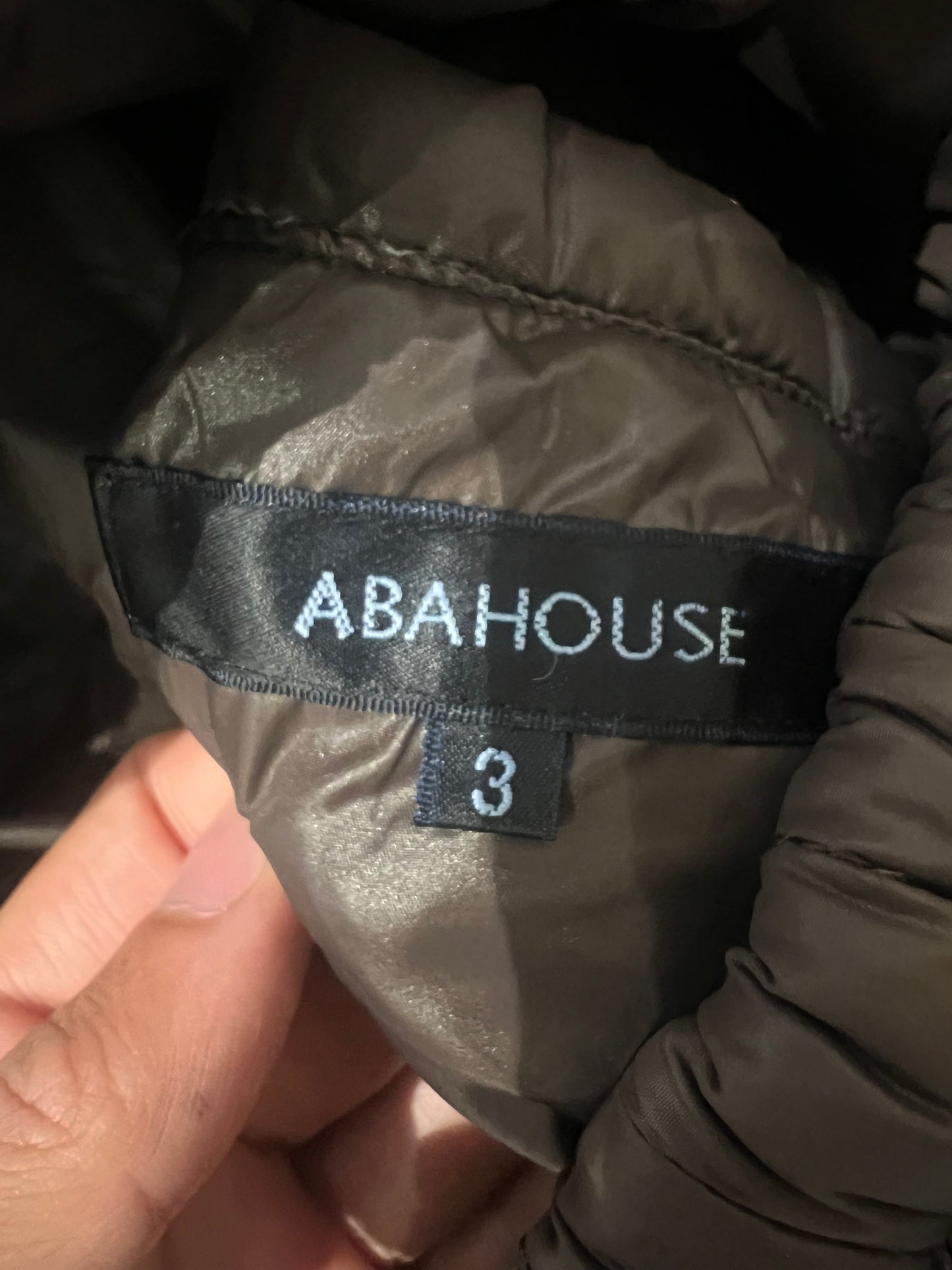 000’s Abahouse Fur Collar Puffer