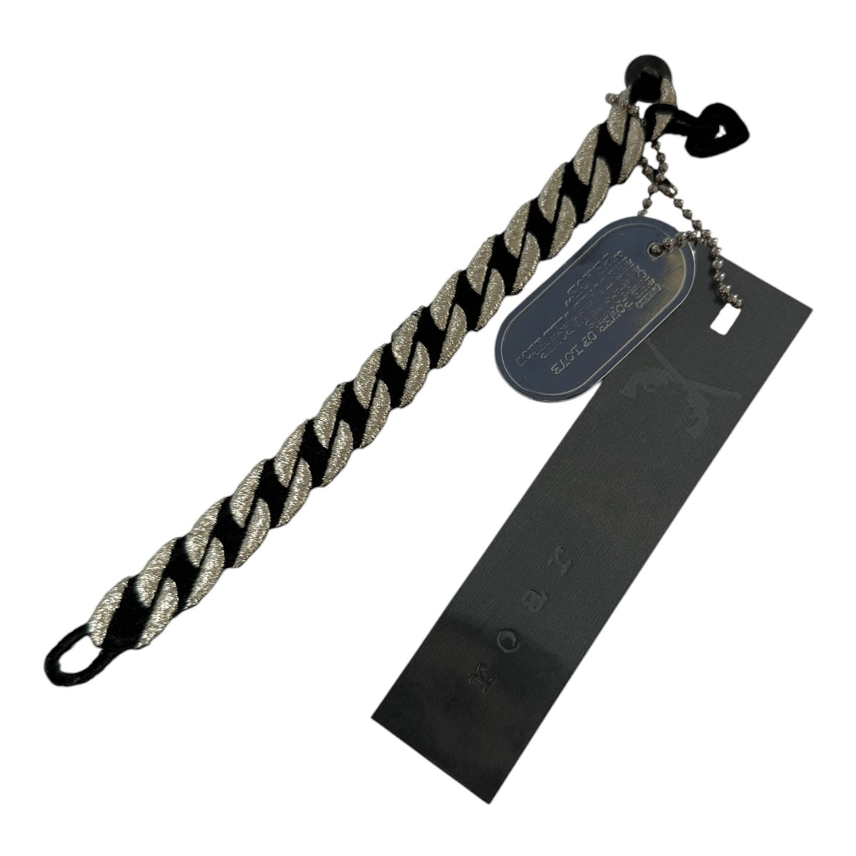 000’s Roar Woven Cuban Bracelet