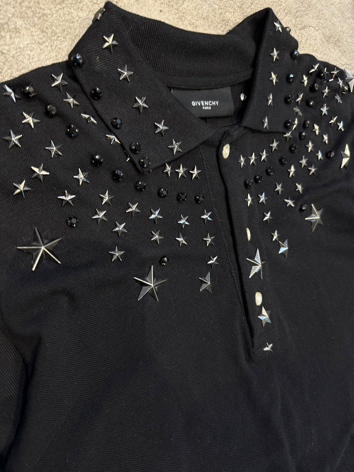 FW2012 Givenchy Stars Studded Polo