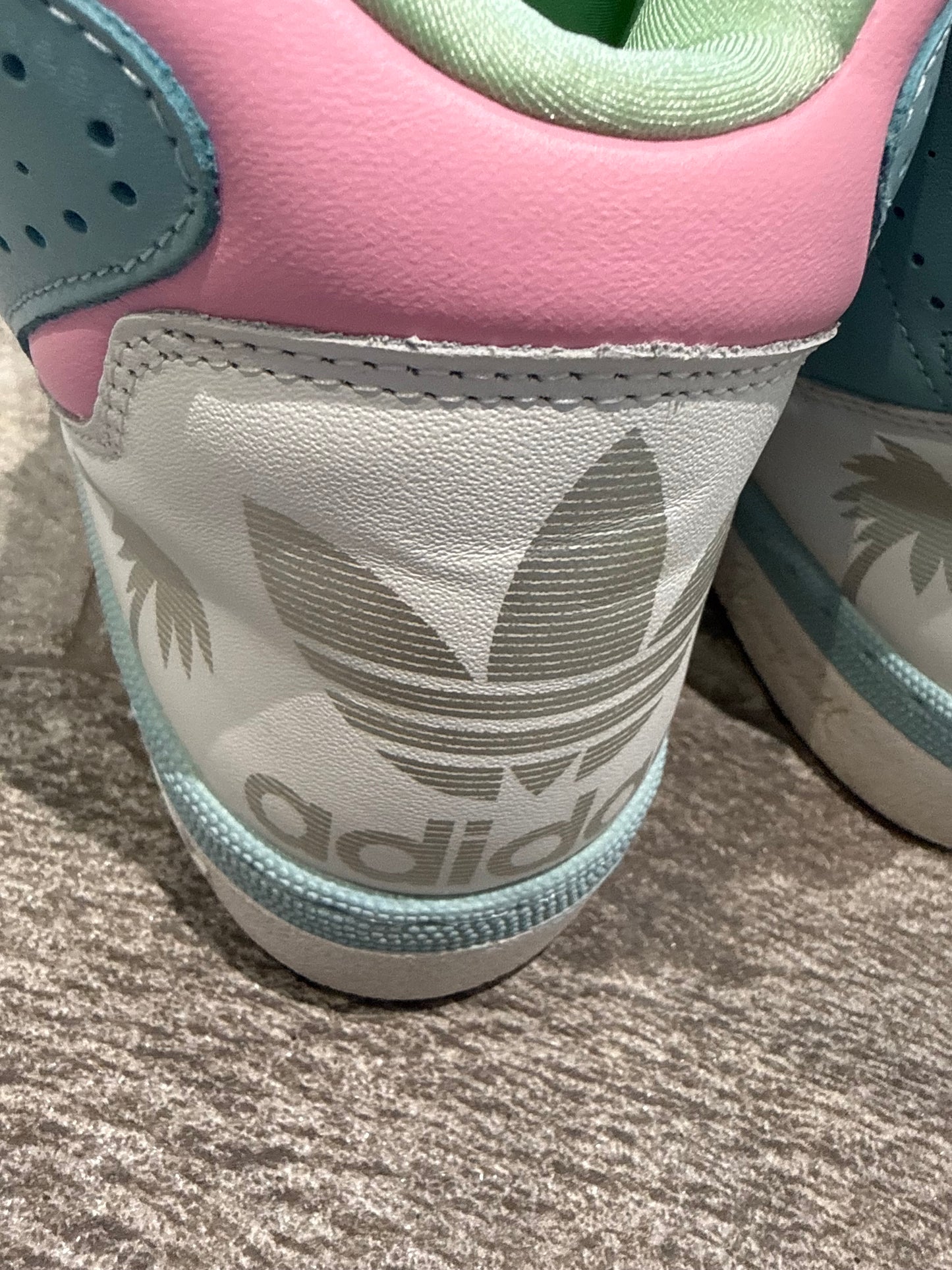 Jeremy Scott x Adidas South Beach Miami License Plate (UK 9 - EU 43.5)