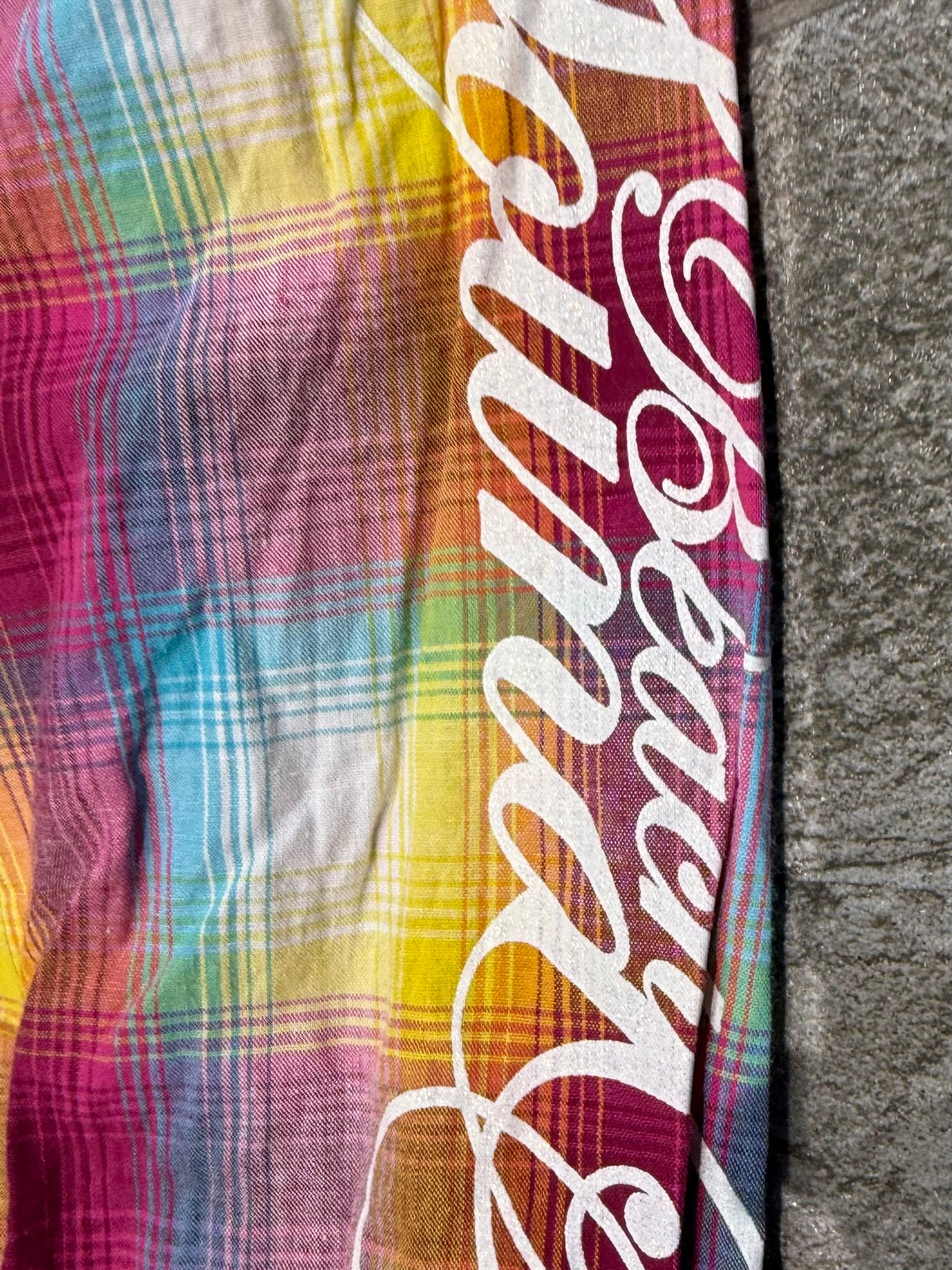 000’s Beach Sound Plaid Flannel (M)