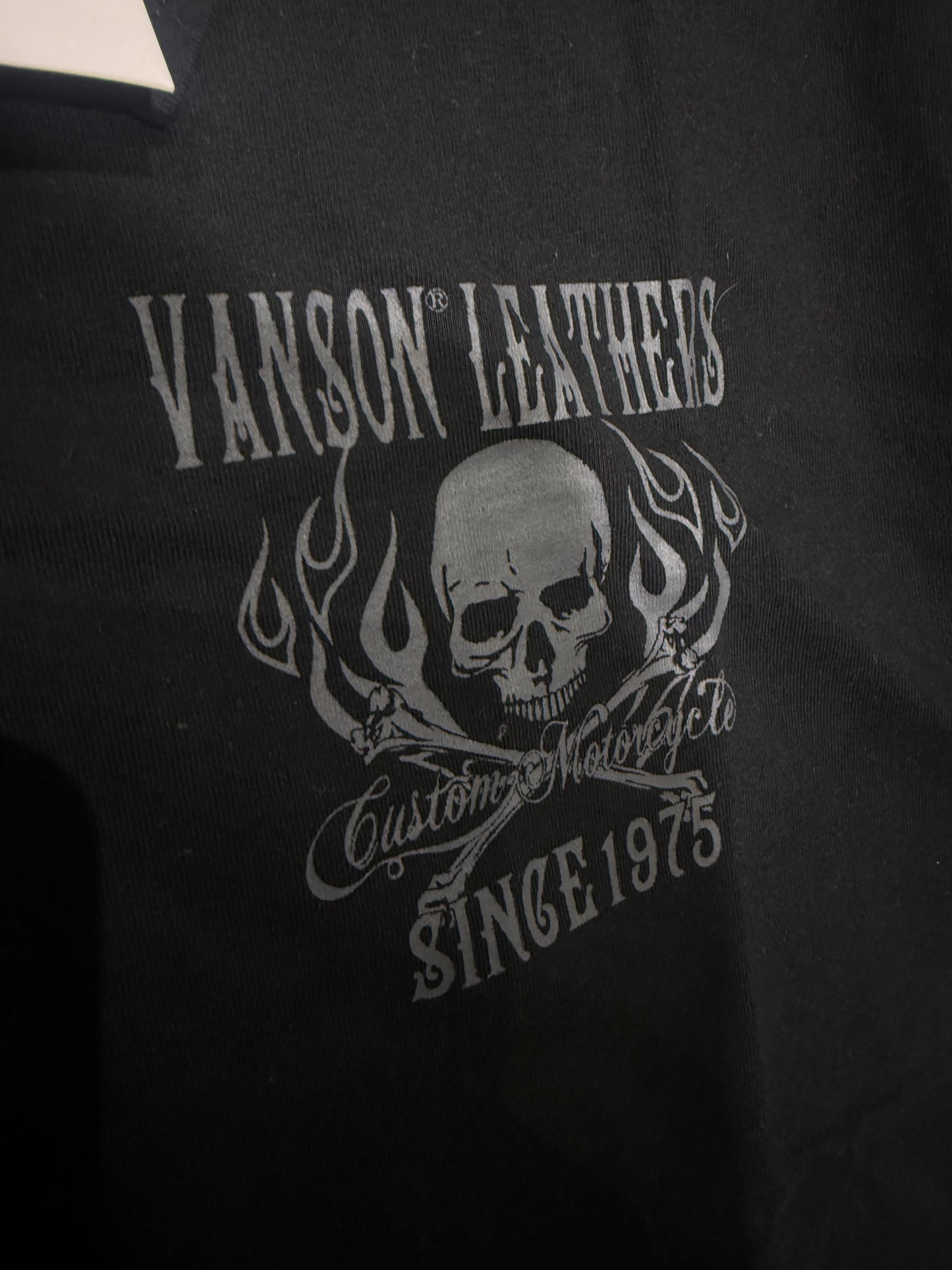 000’s Vanson Skull Polo (M-L)