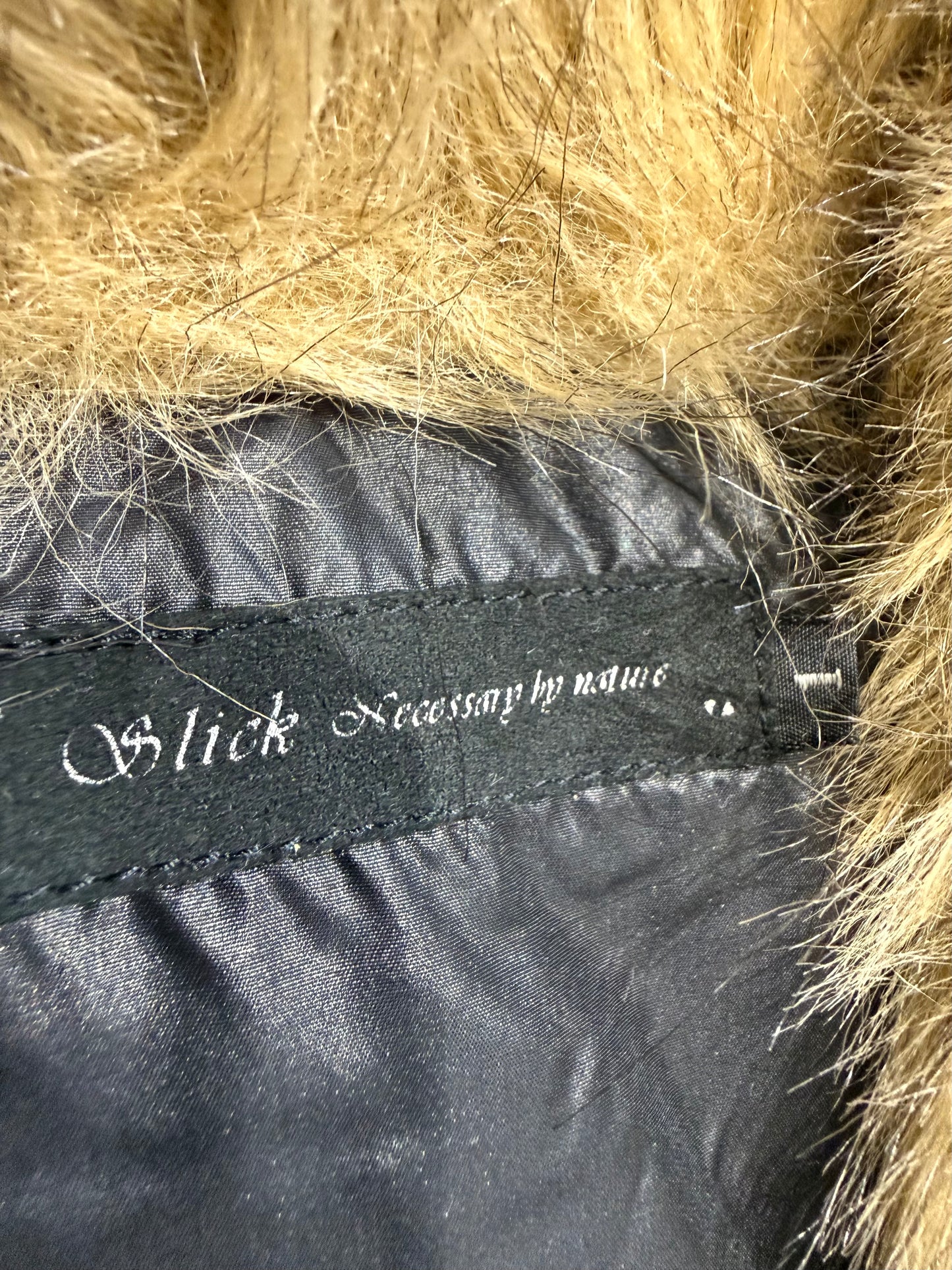 000’s Fur Collar Gilet (XS)