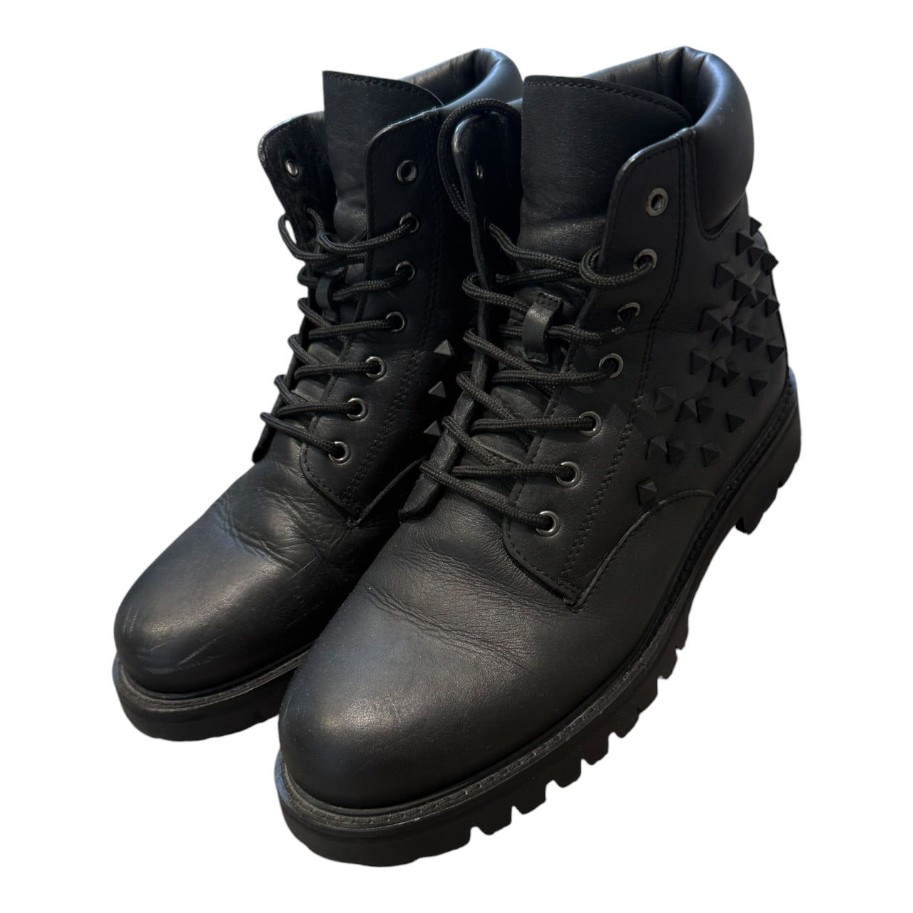 Valentino Garavani Studded High Top Boots (EU 41.5 - UK 7.5)