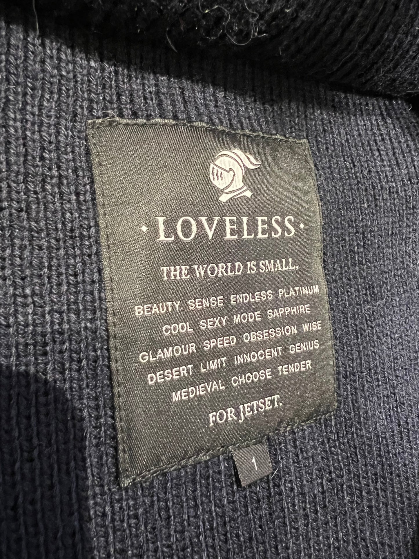 Loveless Rabbit Fur Hoodie (S)