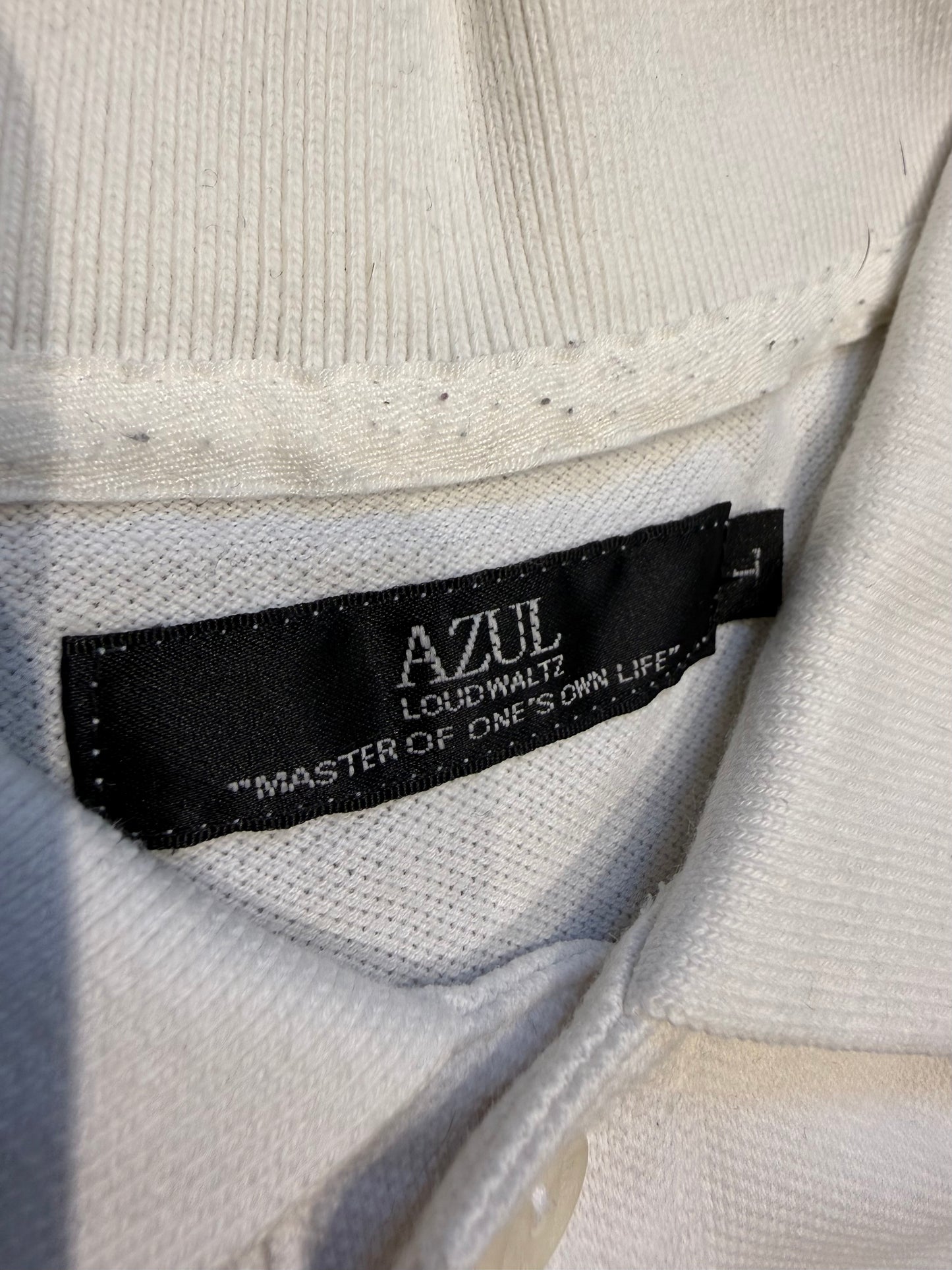 000’s AZUL Skull Polo (M)