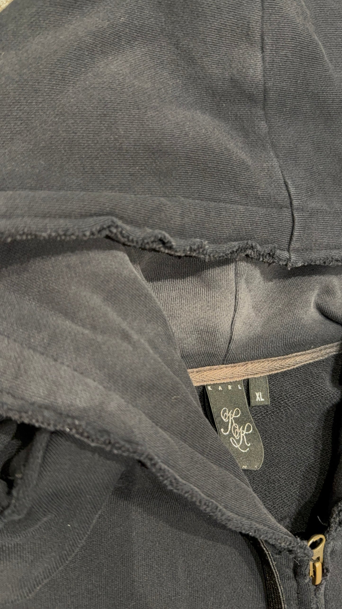 000’s Karl Kani Zip Up Hoodie (L)