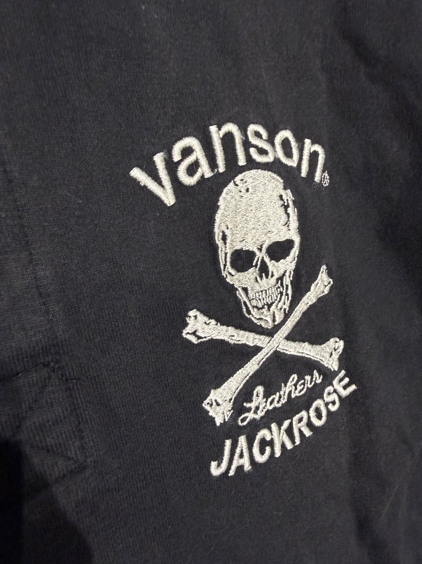 000’s Jackrose X Vanson Skull Polo (M)