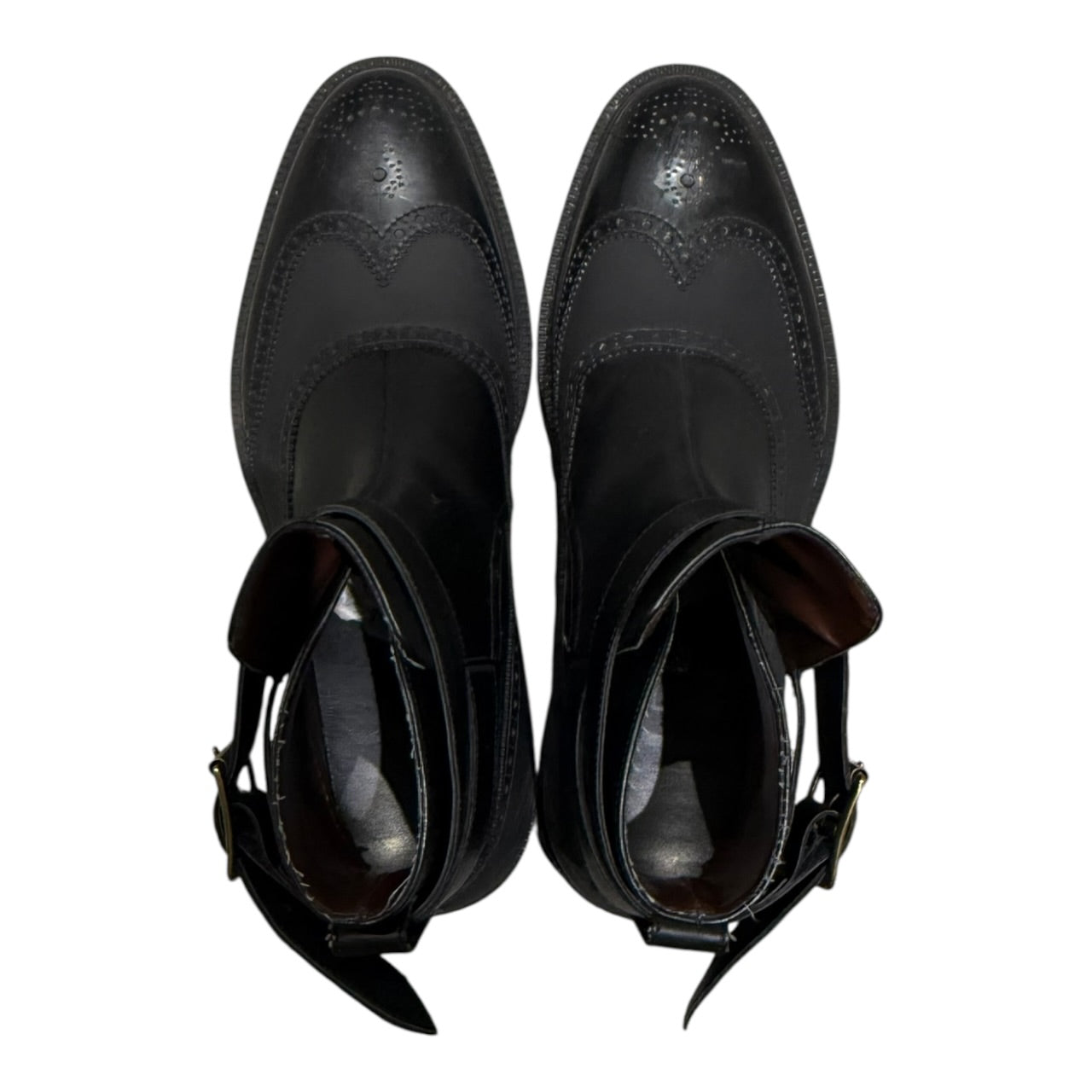 Vivienne Westwood Leather Rubber Derby Boots (EU 44 - UK 9)