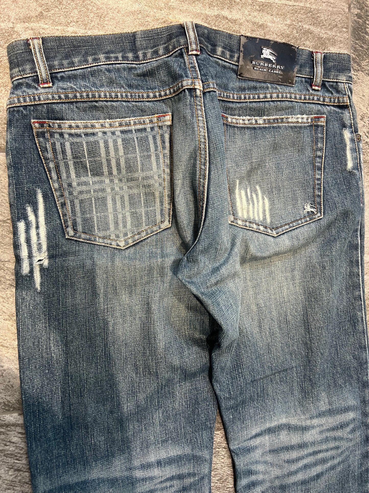 000s Burberry Black Label Denim Jeans