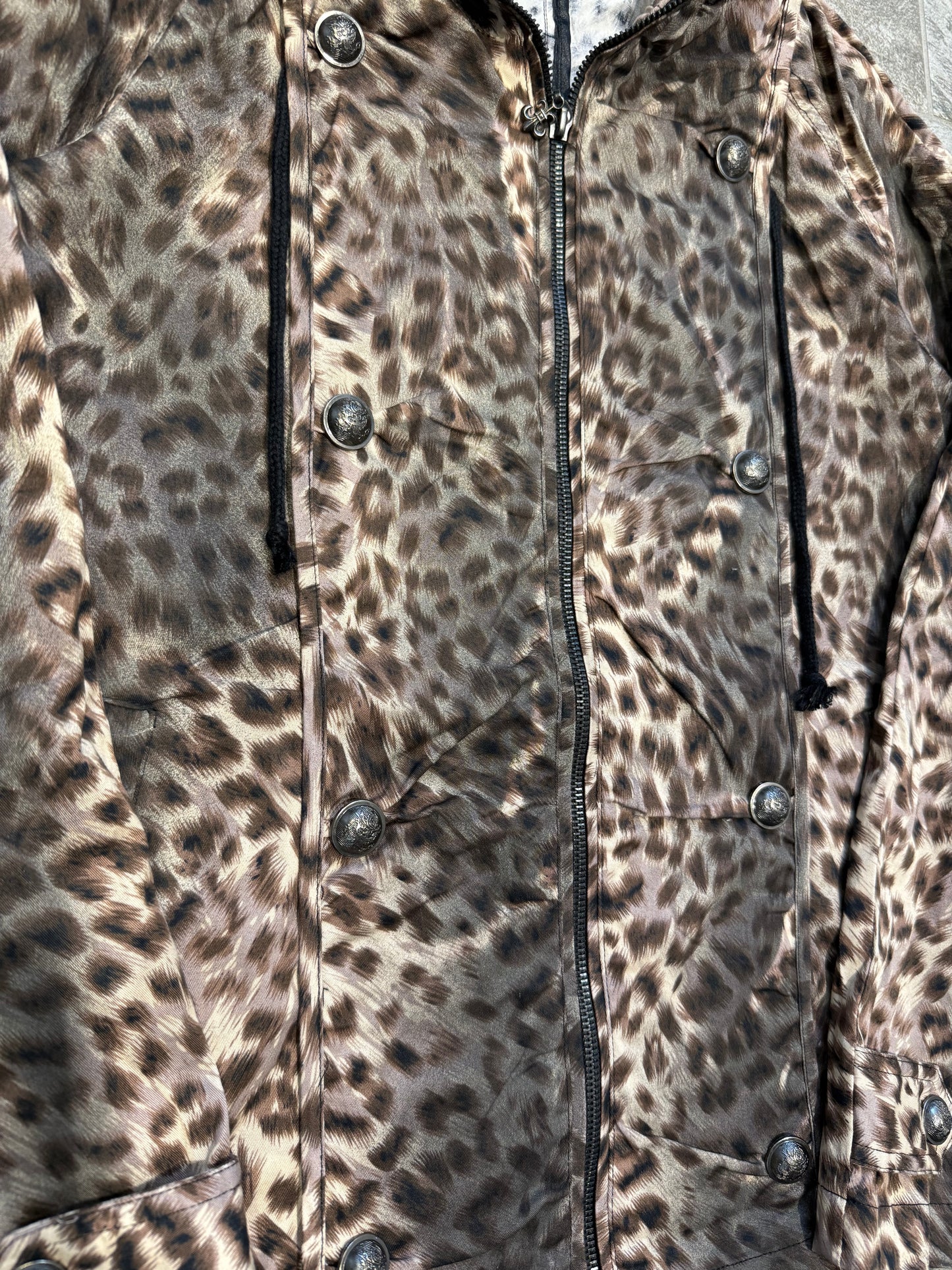 000’s Wild Party Leopard Bono Jacket (S)