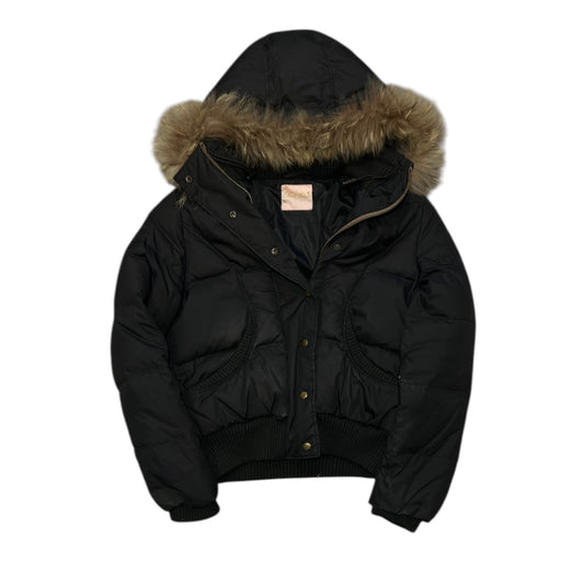 000’s Peach John Fur Bomber Jacket