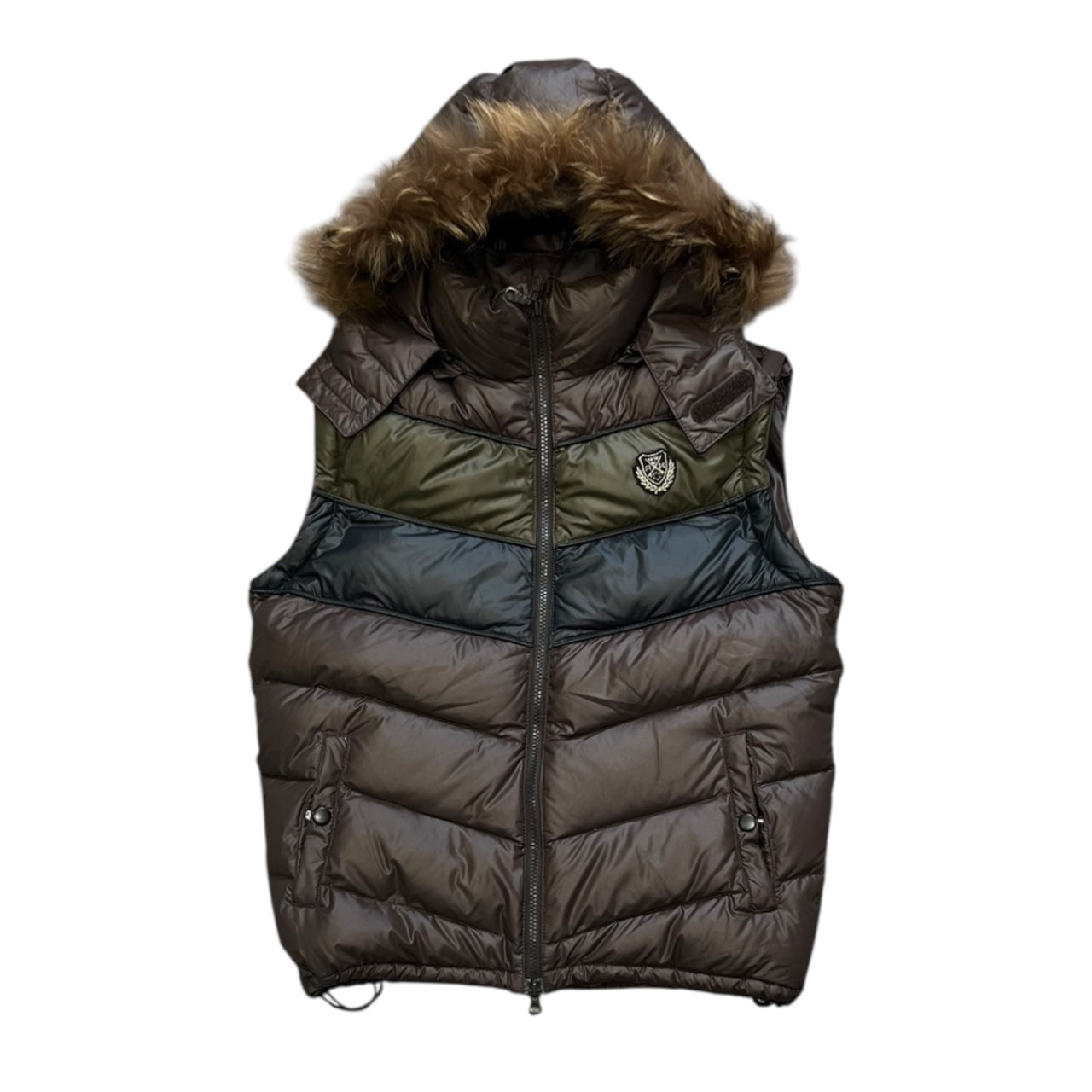Japanese Russ K Fur Puffer Jacket/Gilet