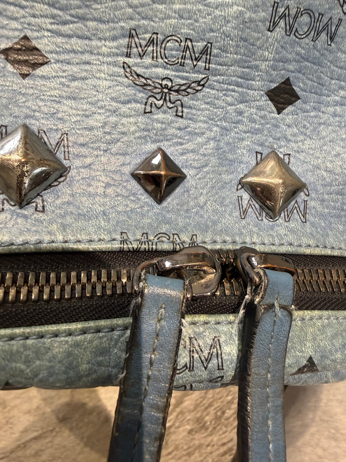 MCM Visetos Studded Stark Backpack
