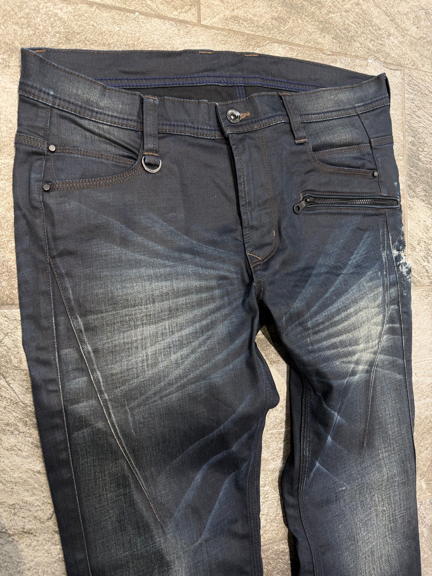 Nicole Waxed Jeans (33”)