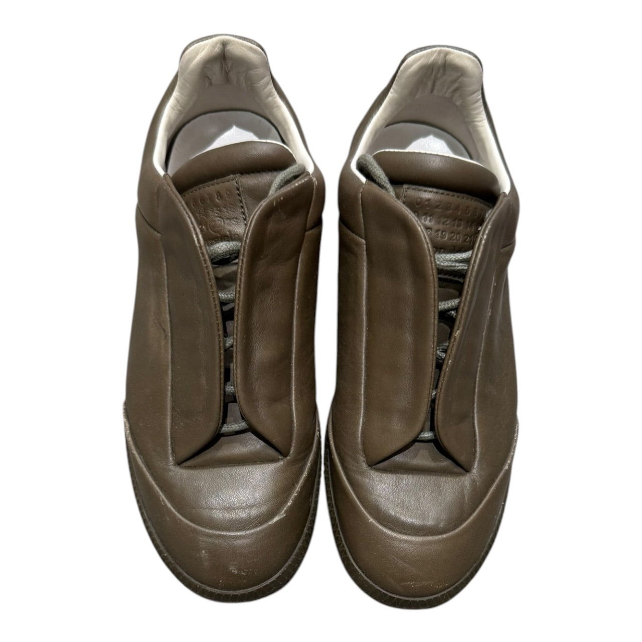 SS2016 Maison Margiela Future Olive Low Tops EU 39 - UK 6