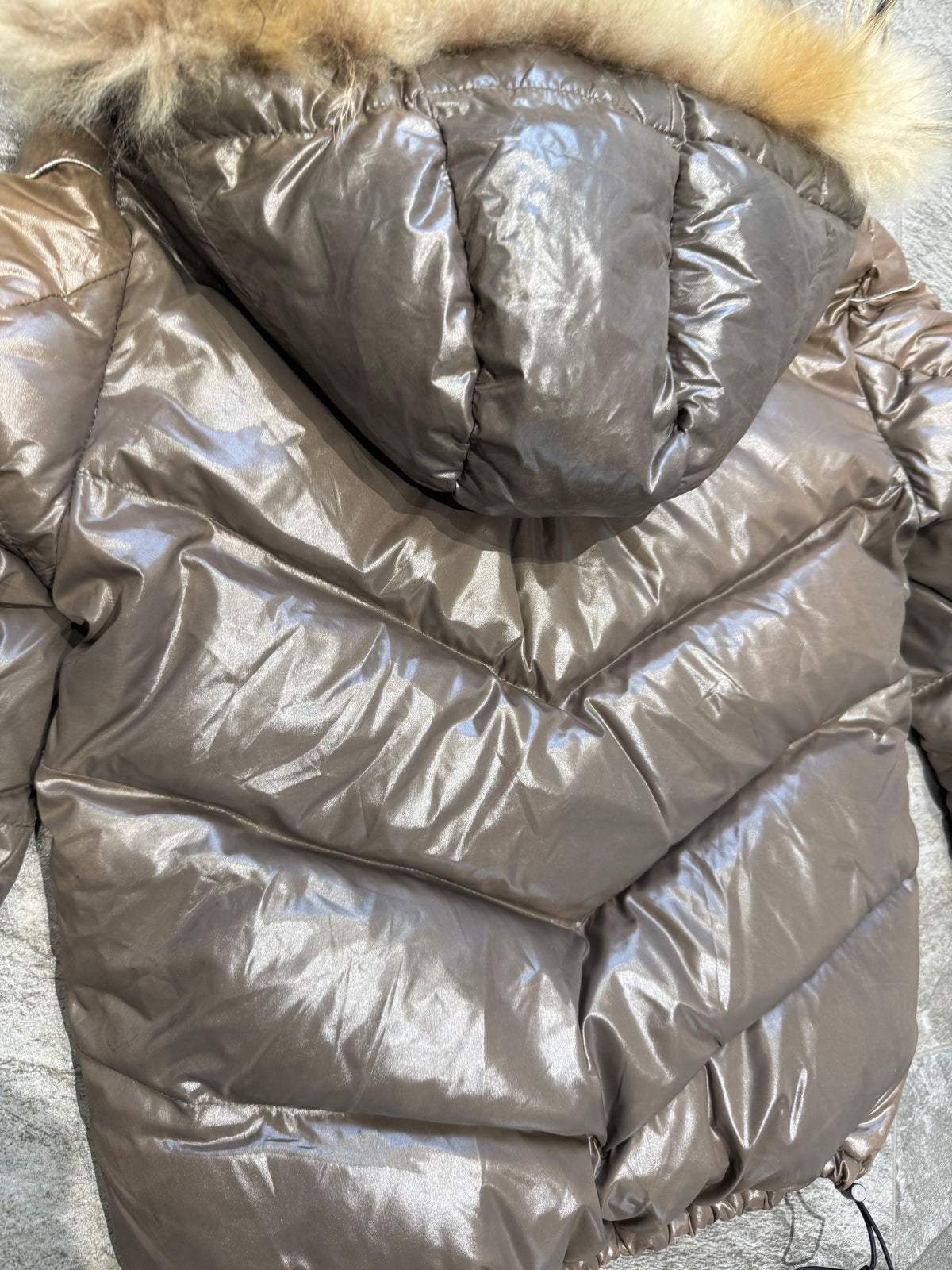 000’s Melrose Glossy Fur Puffer (S)