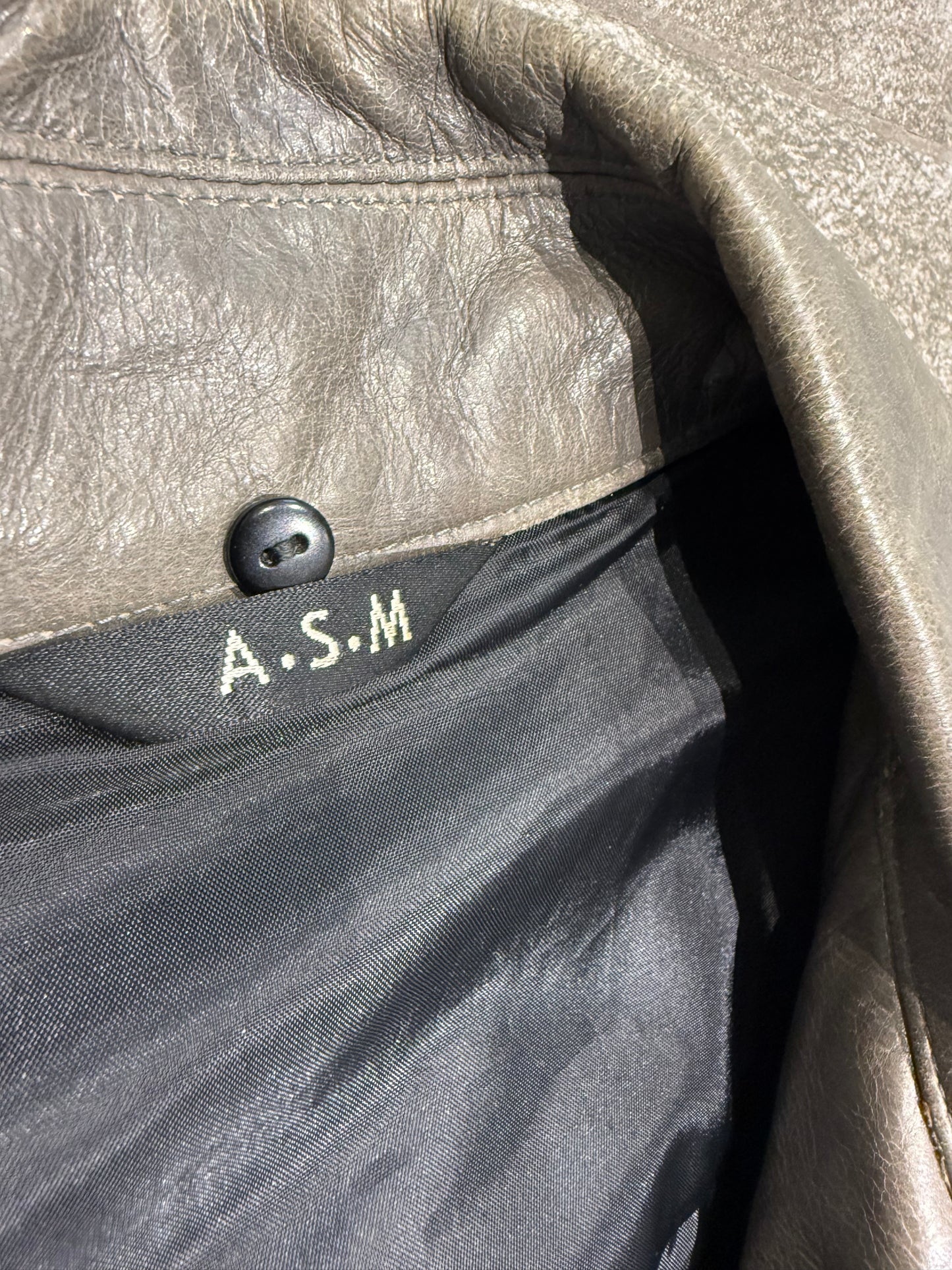 000’s ASM Leather Jacket (M)