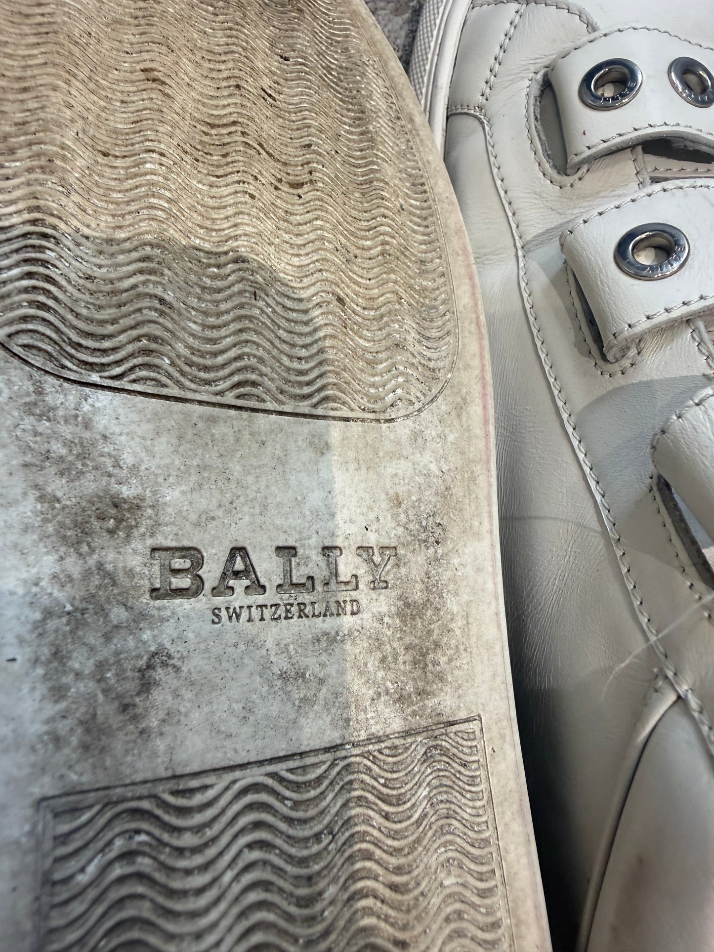 Sample Bally Strapped High Tops (UK 8.5)