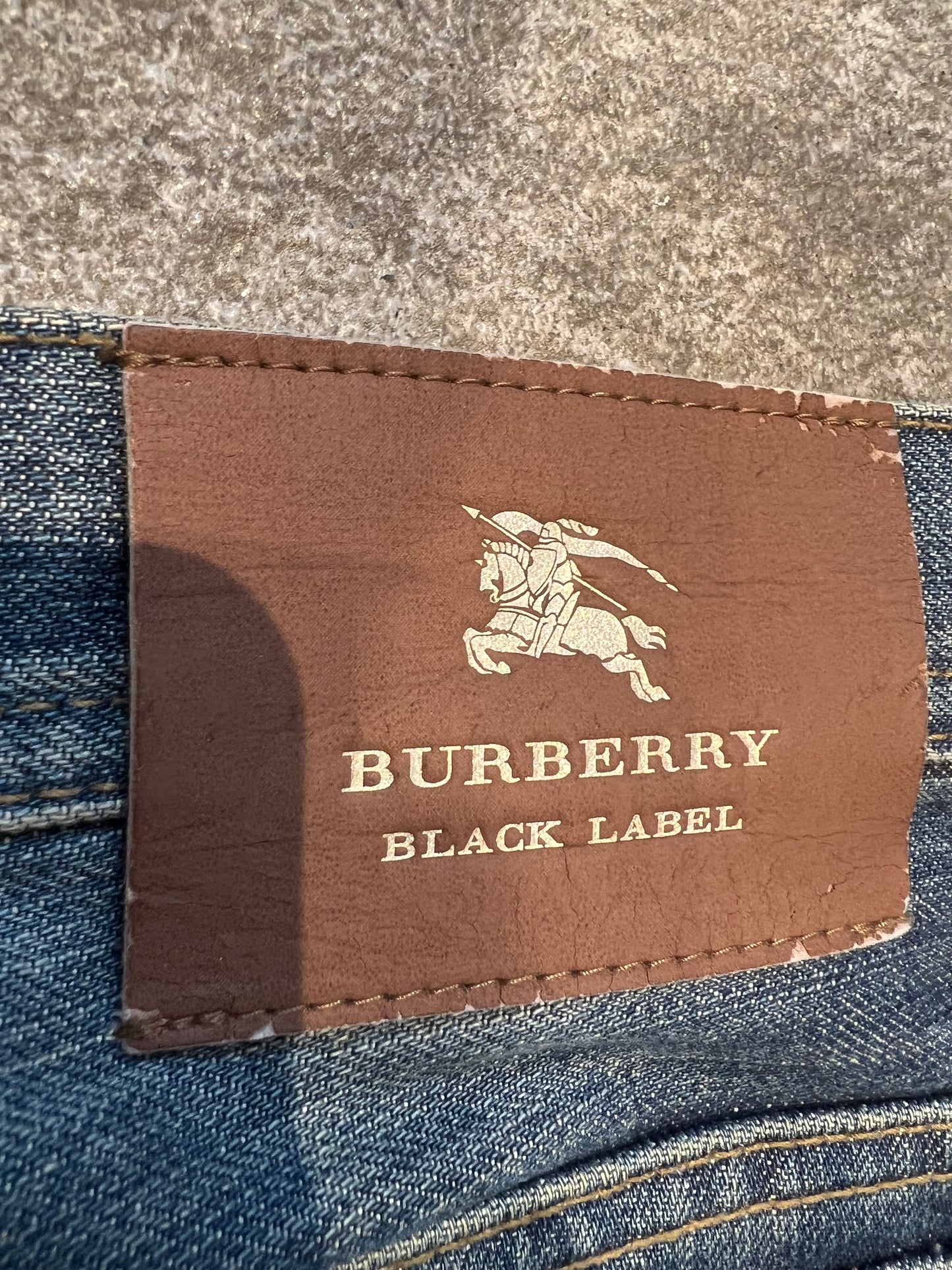 000s Burberry Black Label Denim Jeans