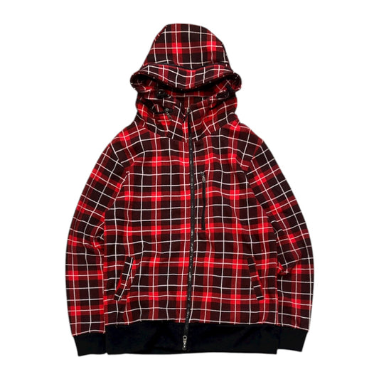000’s Noble Plaid/Checkered Bono Hoodie