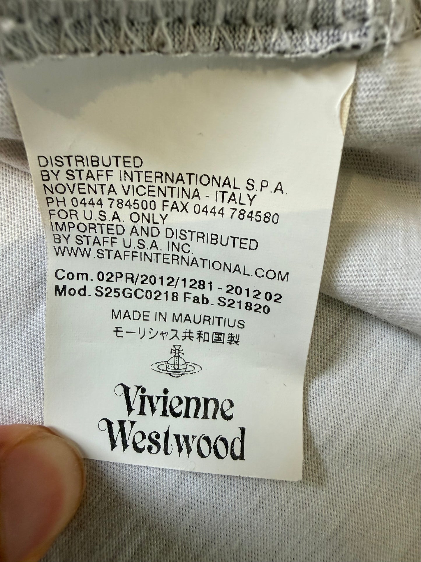 000’s Vivienne Westwood Bear Tee (M)