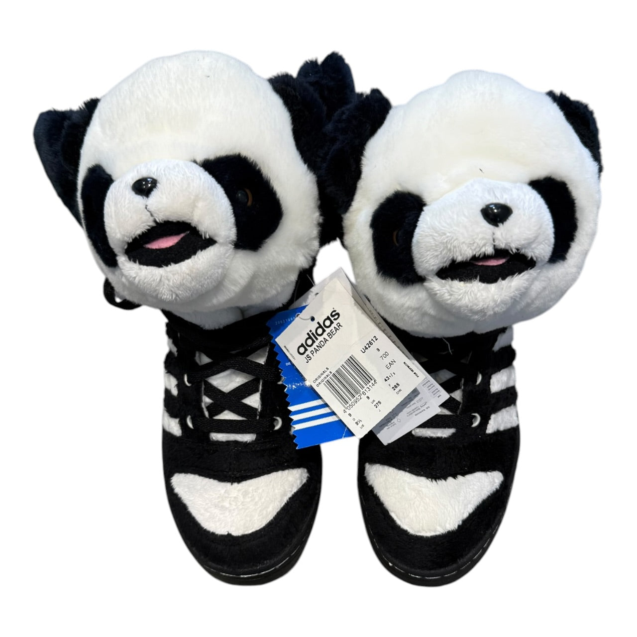Jeremy Scott X Adidas Panda High Tops (UK 9 - EU 43)