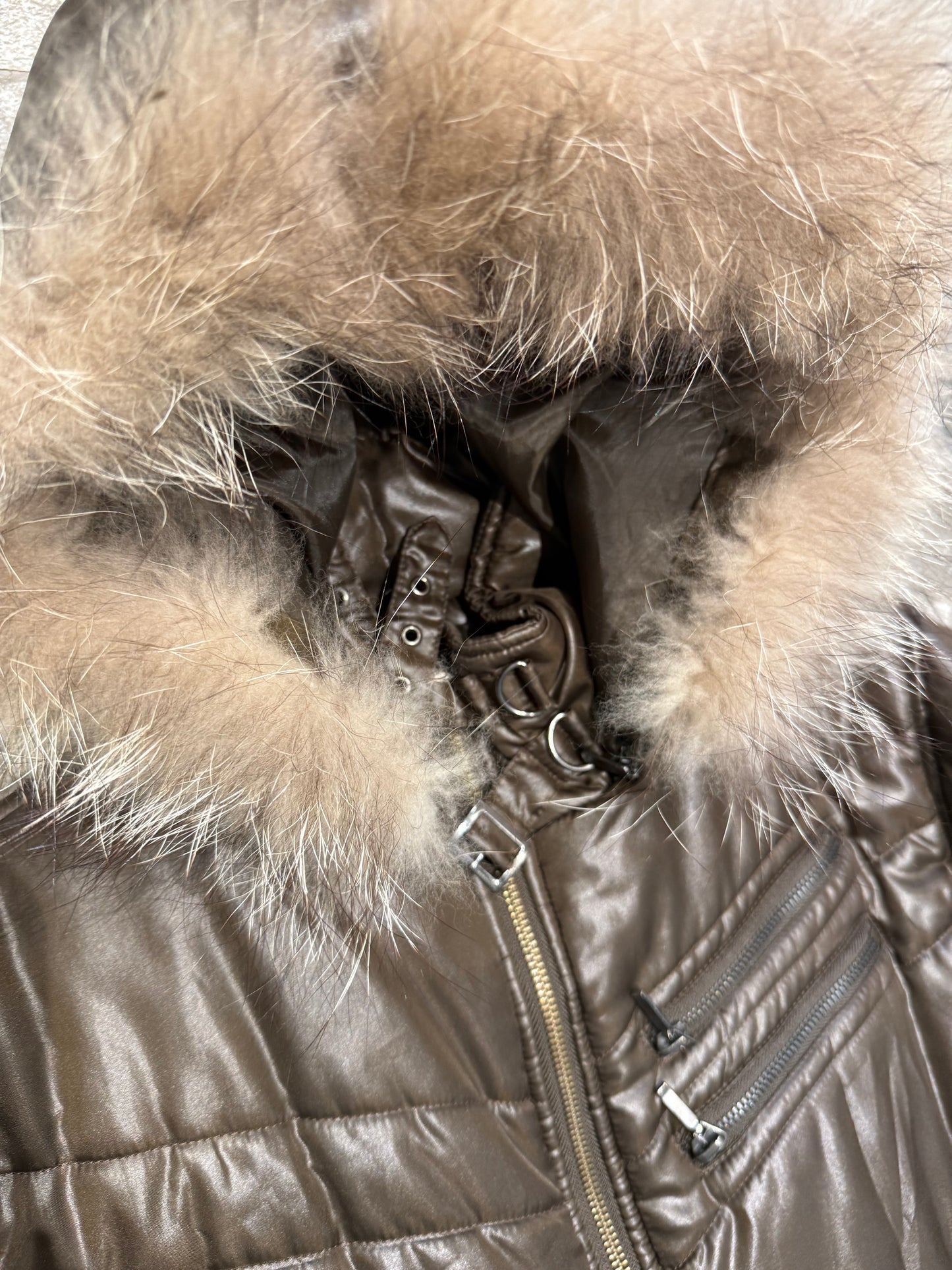 000’s Beno Fur Hood Puffer (M-L)