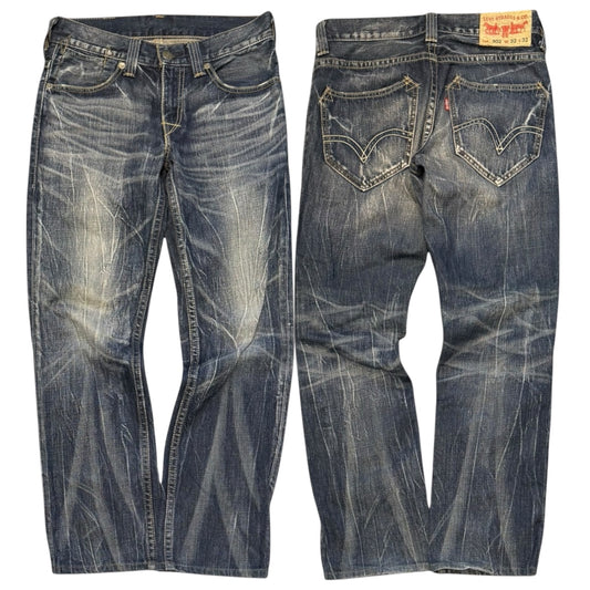 000’s Levi’s 502 Ghostwash Jeans (32”)