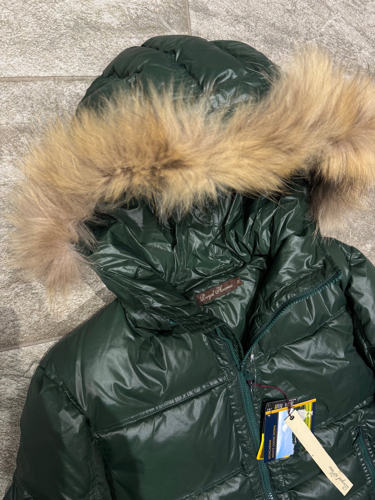 000’s Royal Harex Fur Hood Puffer (M)