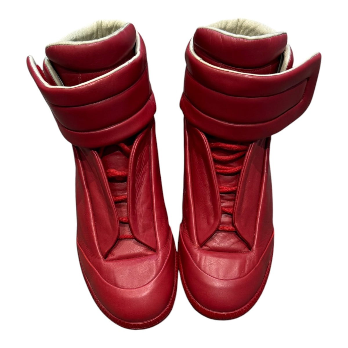 Maison Margiela Red Future High Tops (EU 42 - UK 8)