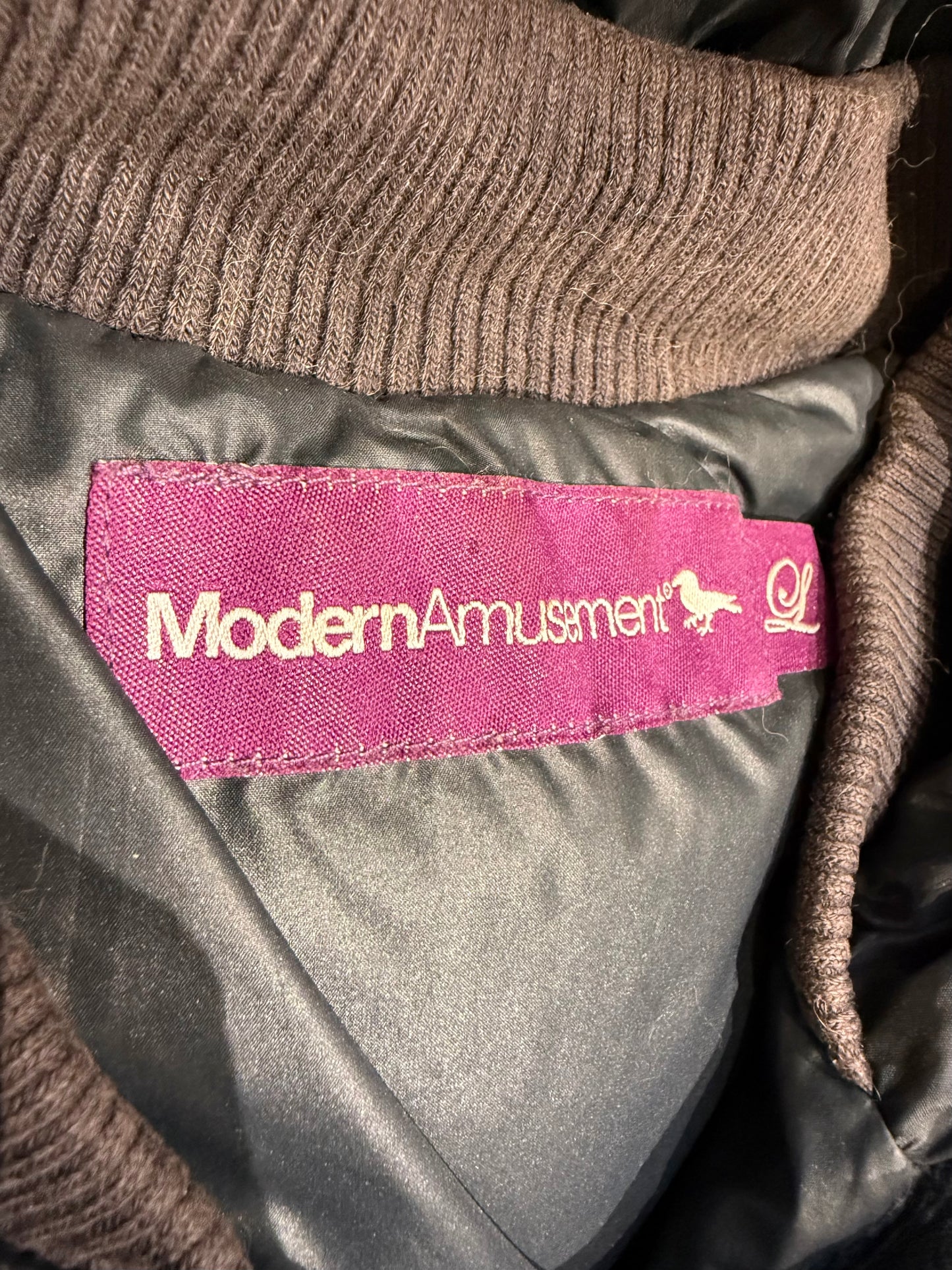 000’s Modern Amusement Fur Puffer (L)