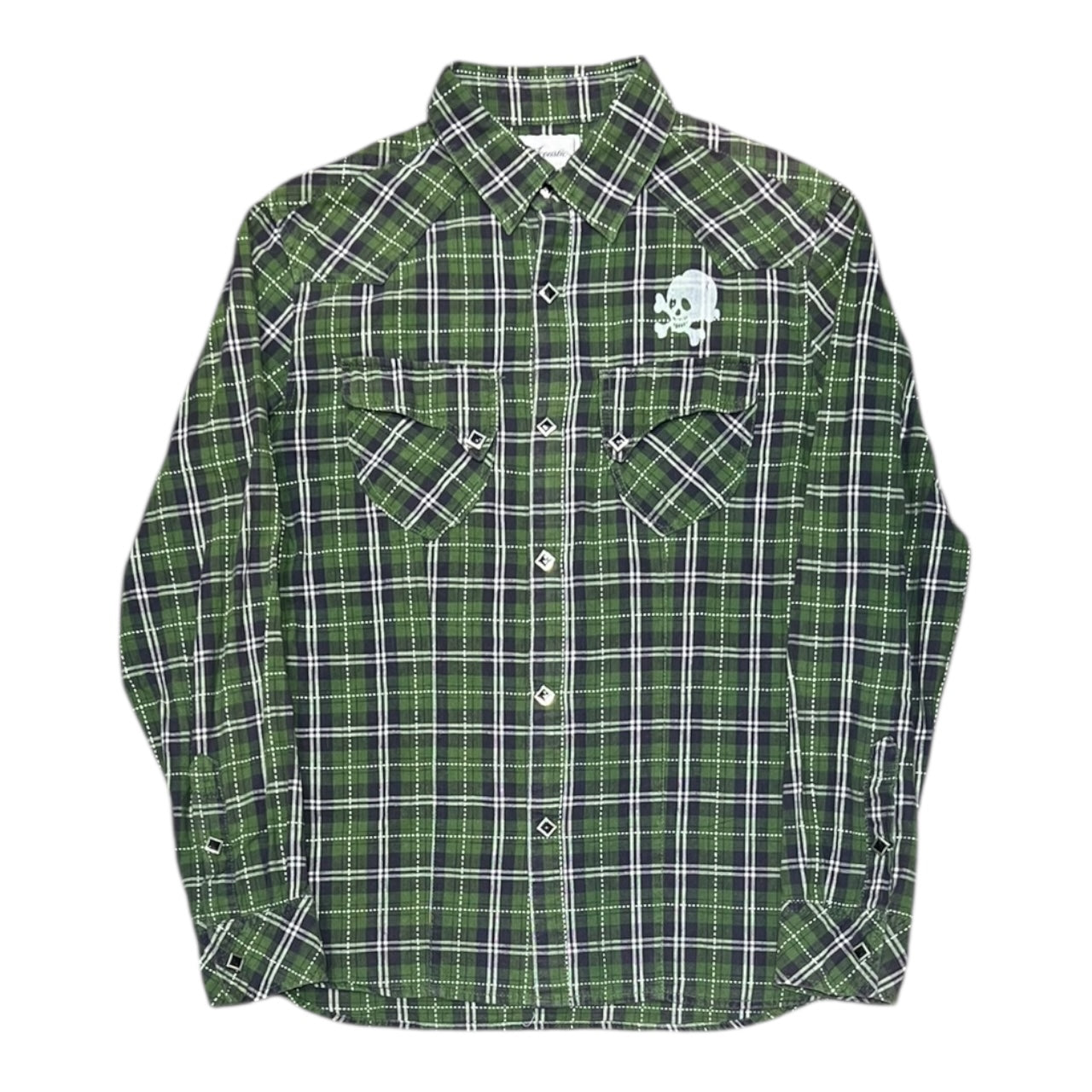 000’s Acoustic Detroit Checkered Flannel (S)