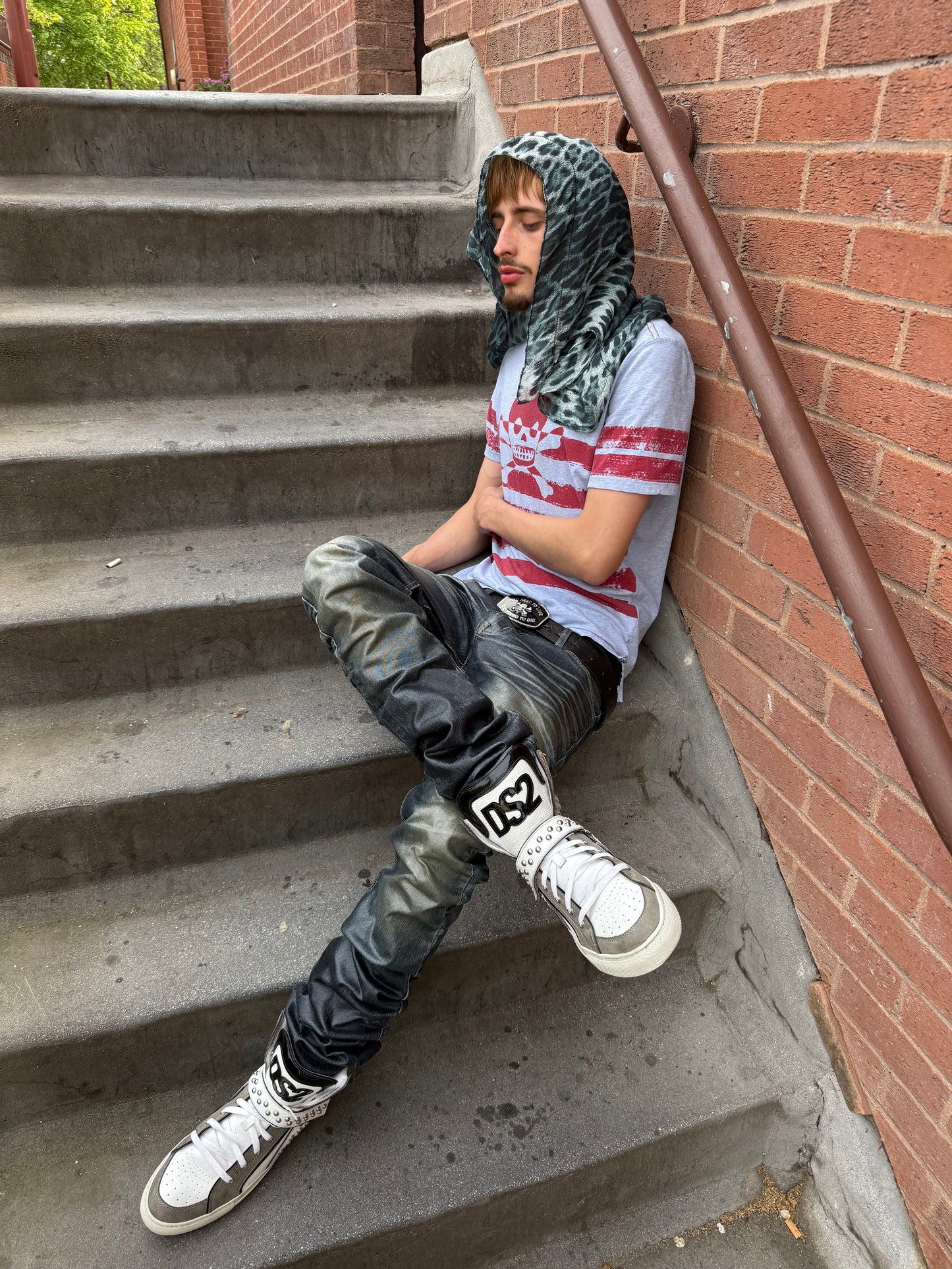 000’s Waxed Michael Klein Homme Jeans (32”)