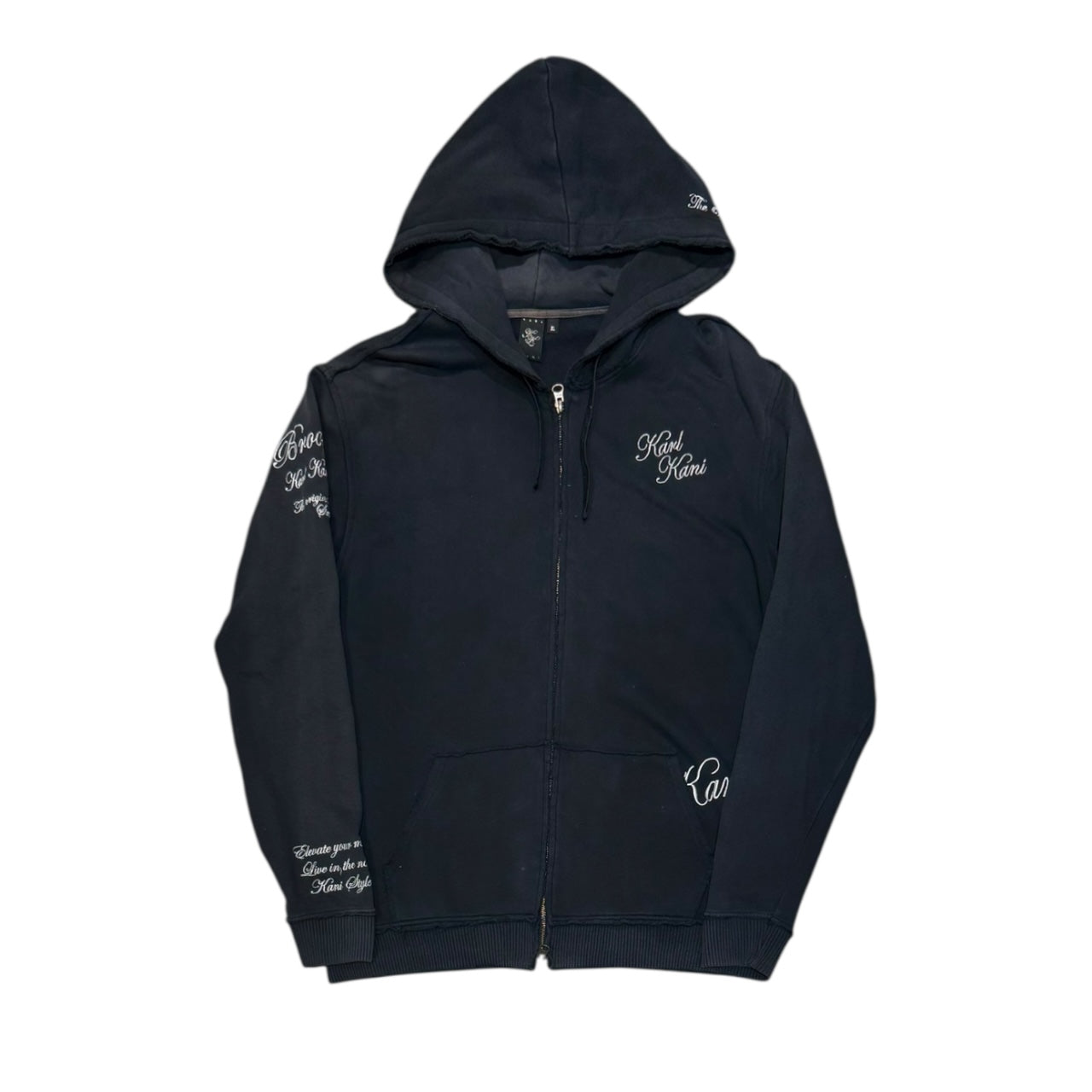 000’s Karl Kani Zip Up Hoodie (L)