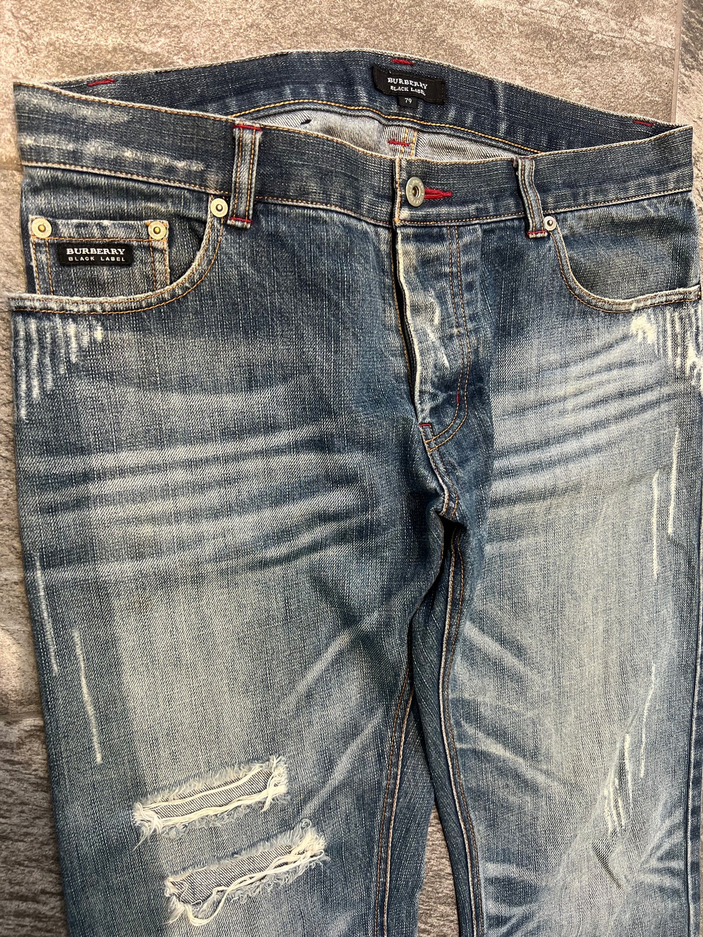 000s Burberry Black Label Denim Jeans