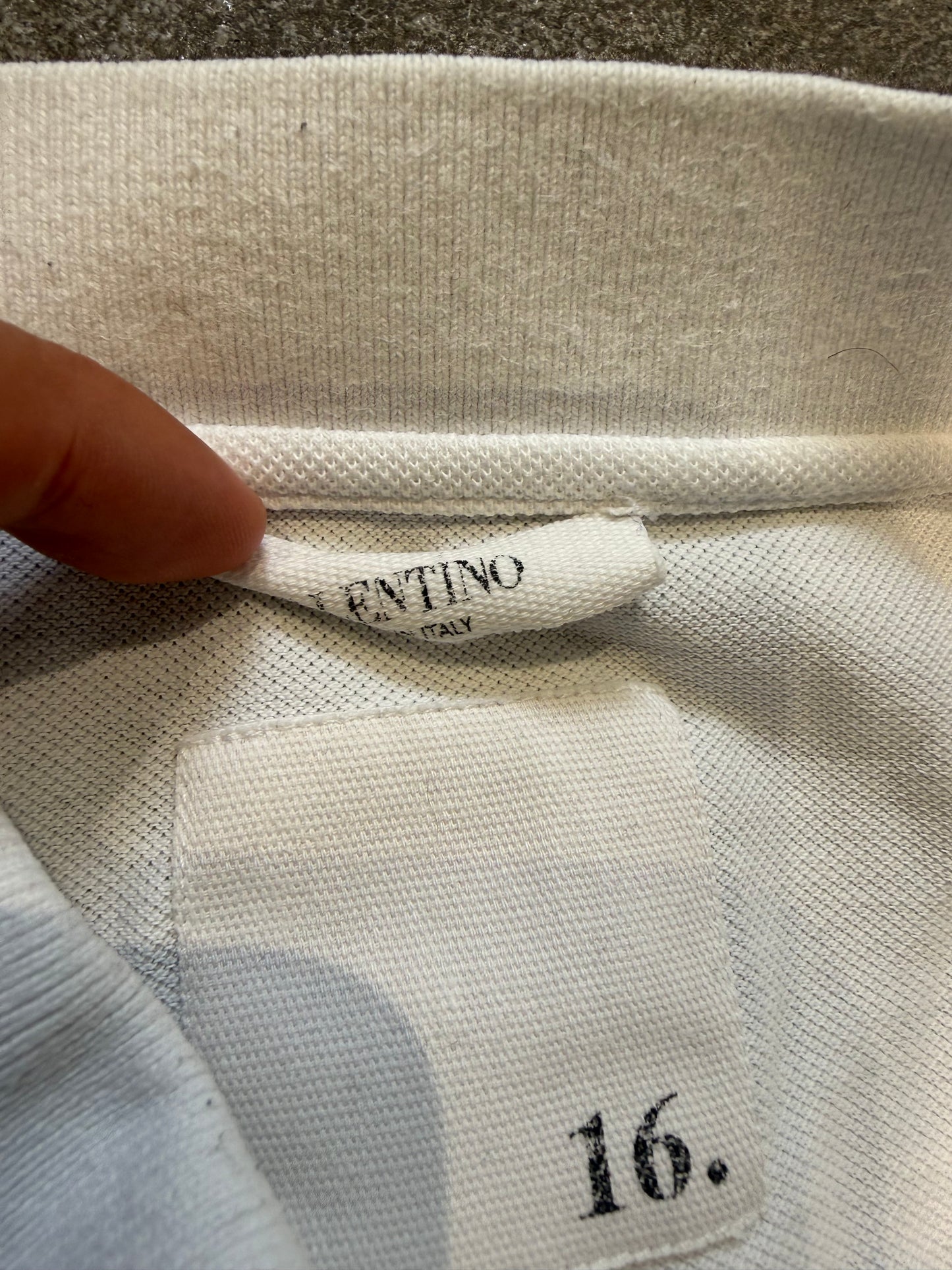 Valentino Cropped Studded Polo (L)