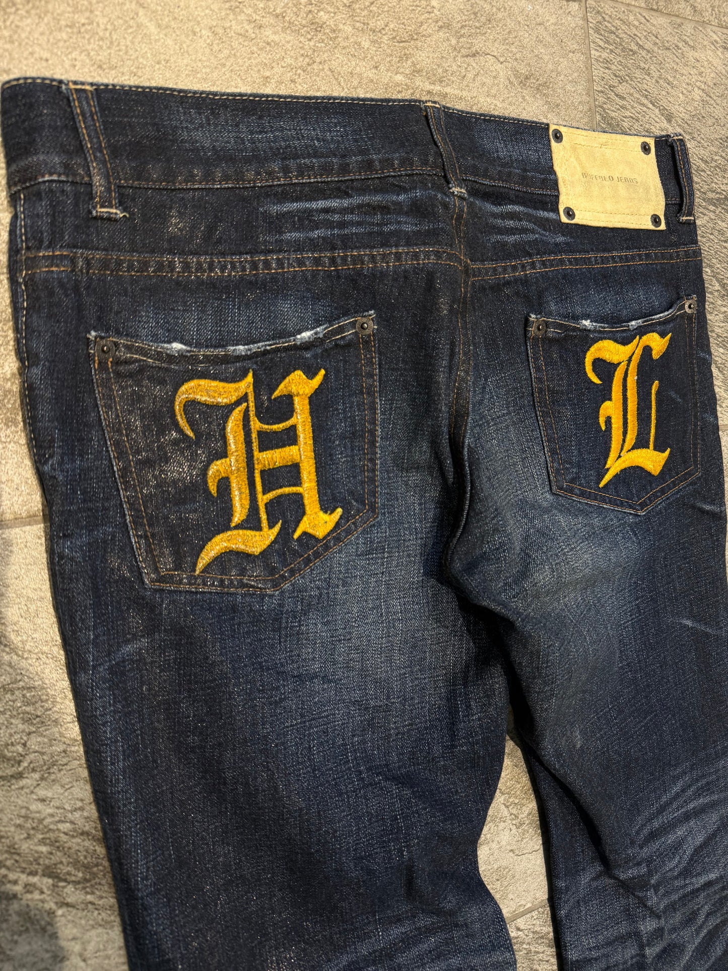 000’s Buffalo Waxed Jeans (33”)